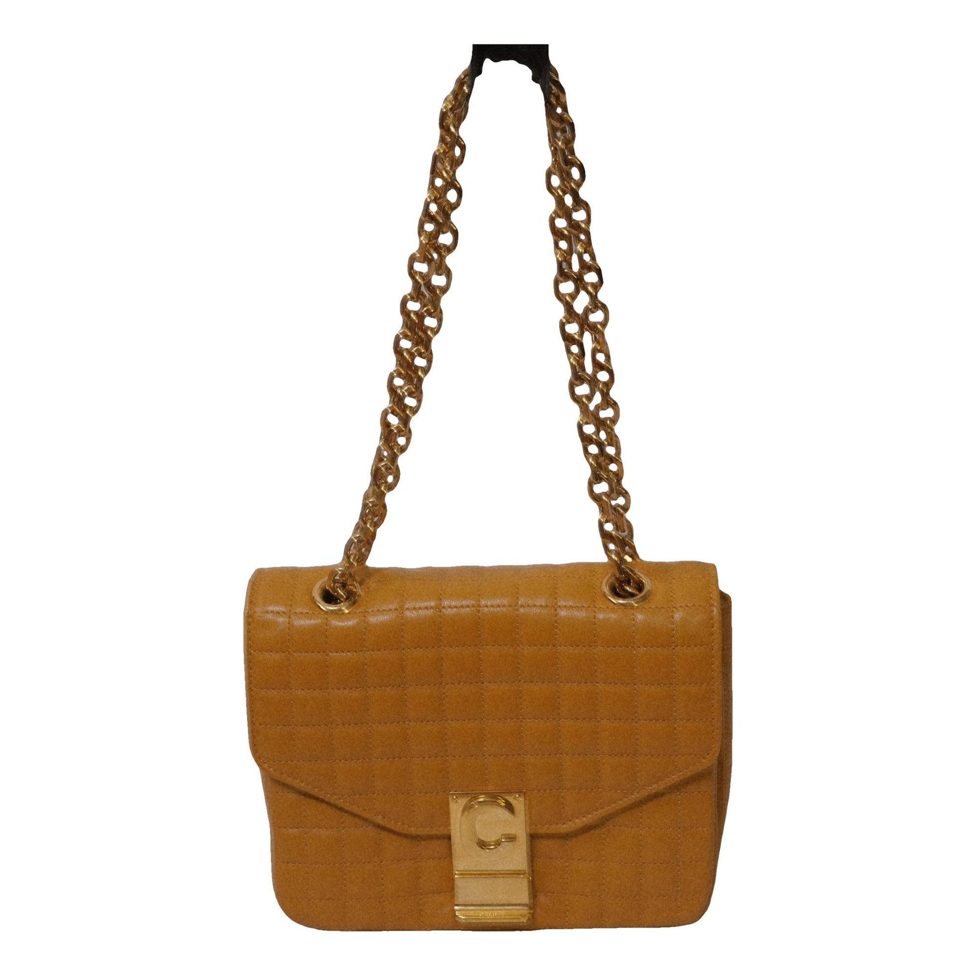 C bag leather handbag