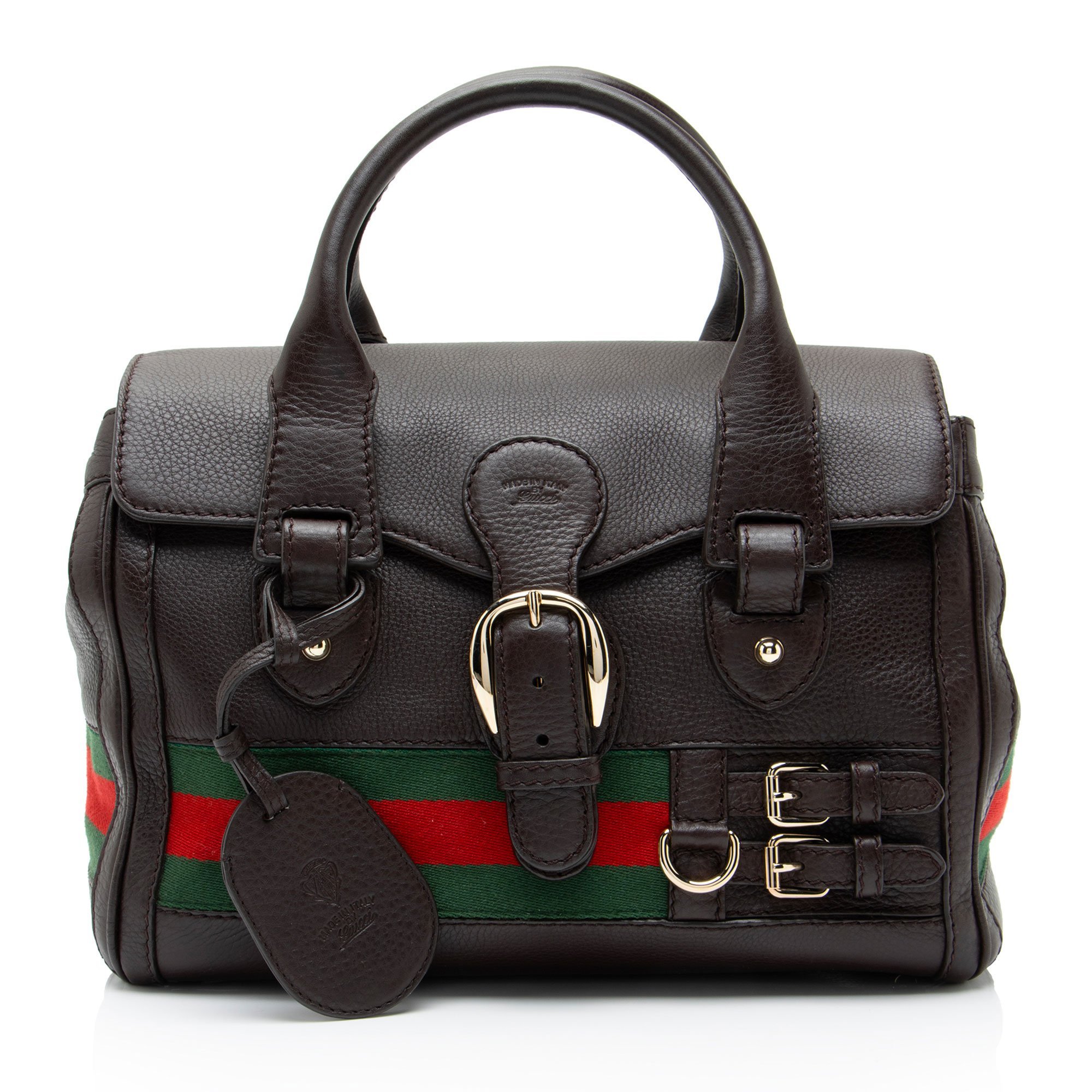 Leather satchel
