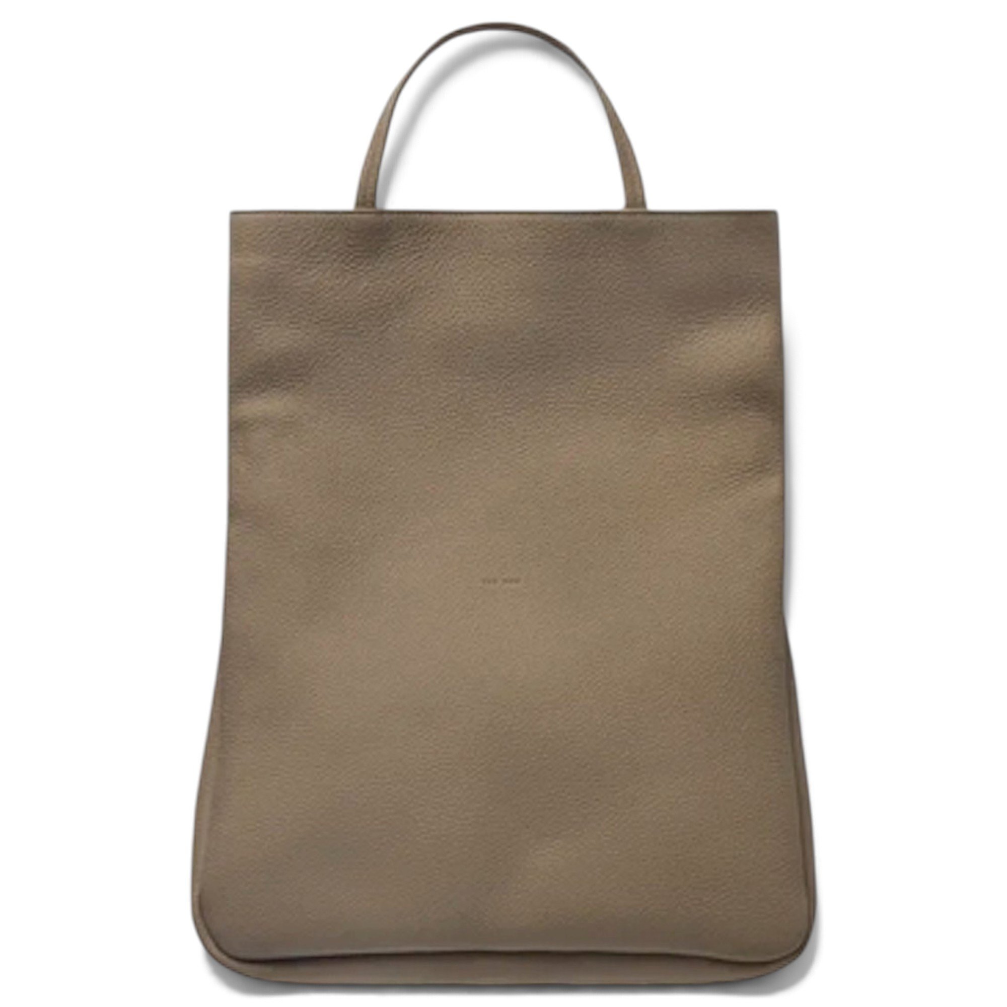 Leather tote