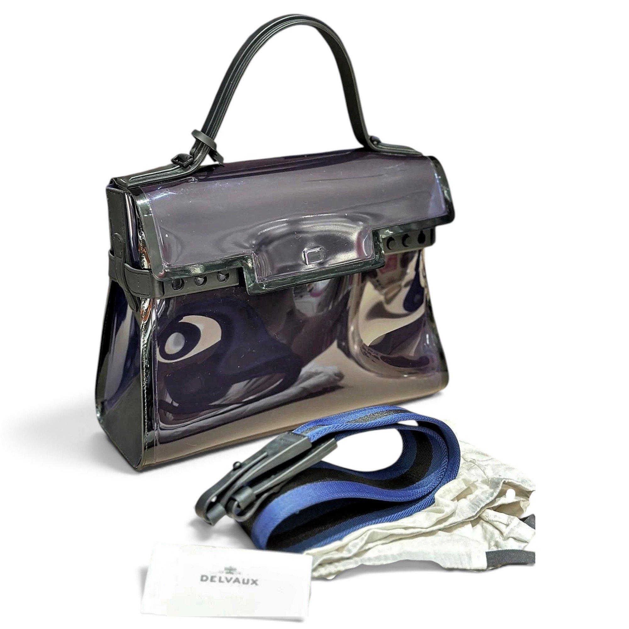 Tempête vinyl handbag
