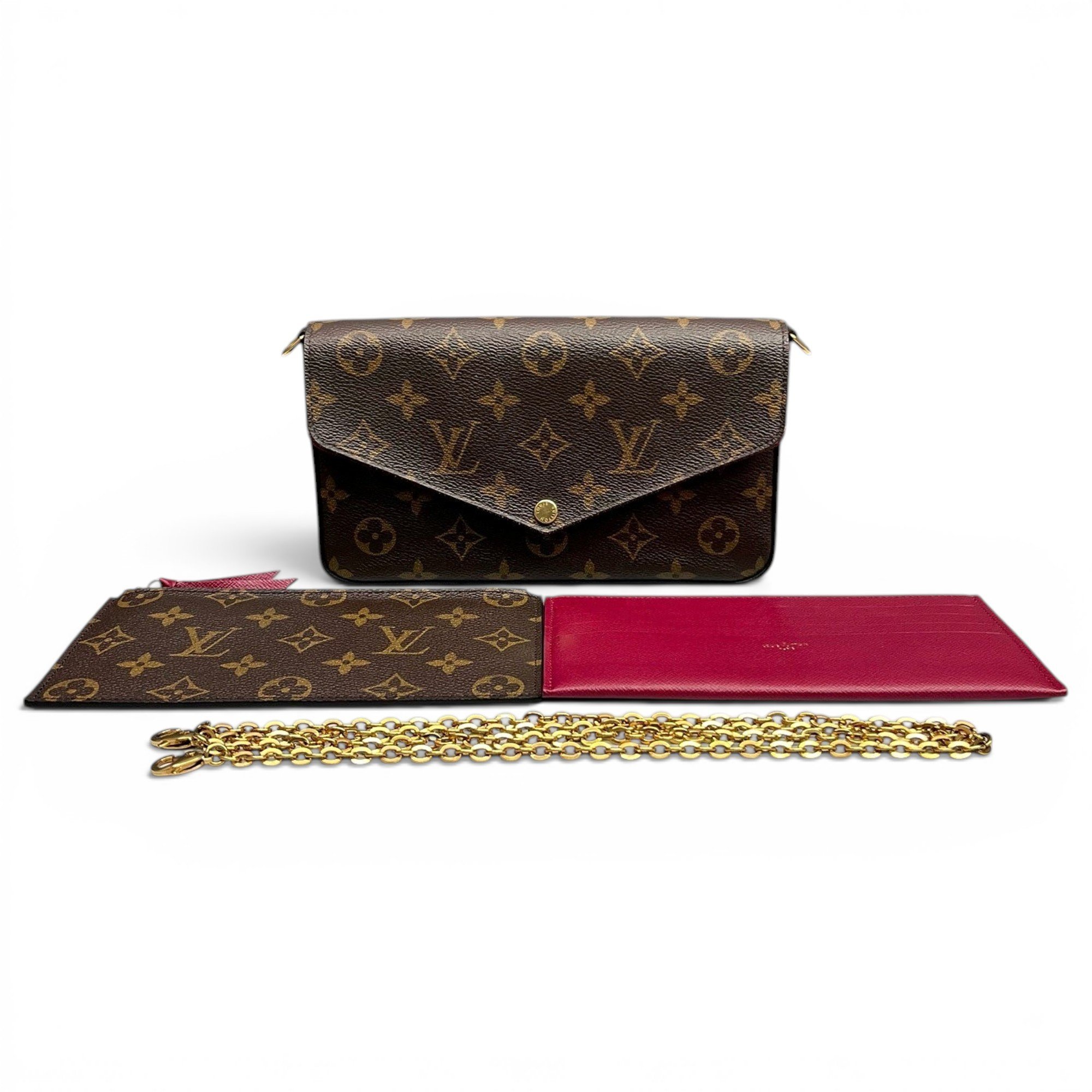 Félicie leather crossbody bag