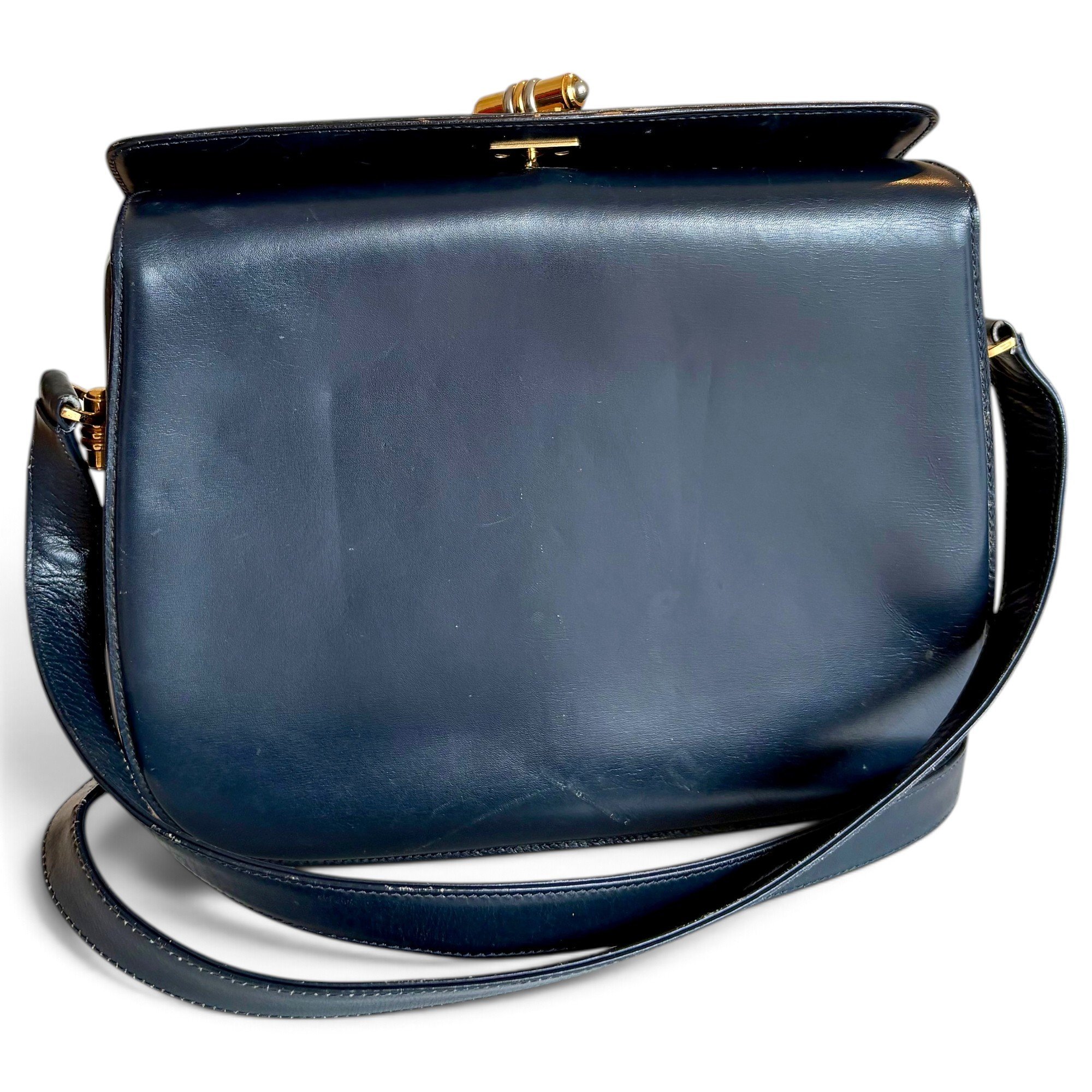 Leather crossbody bag