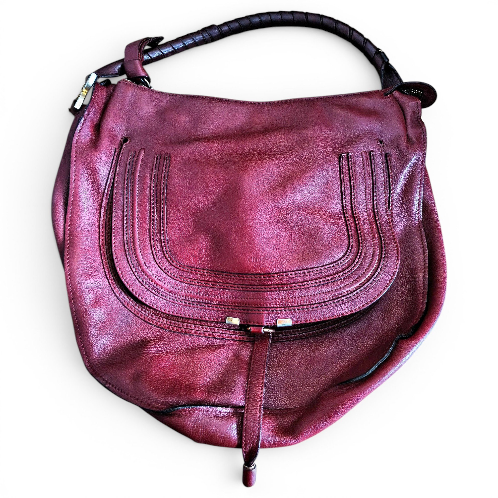 Marcie leather handbag