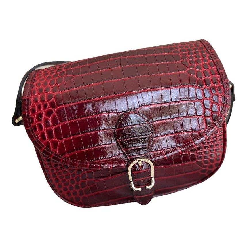 Leather crossbody bag