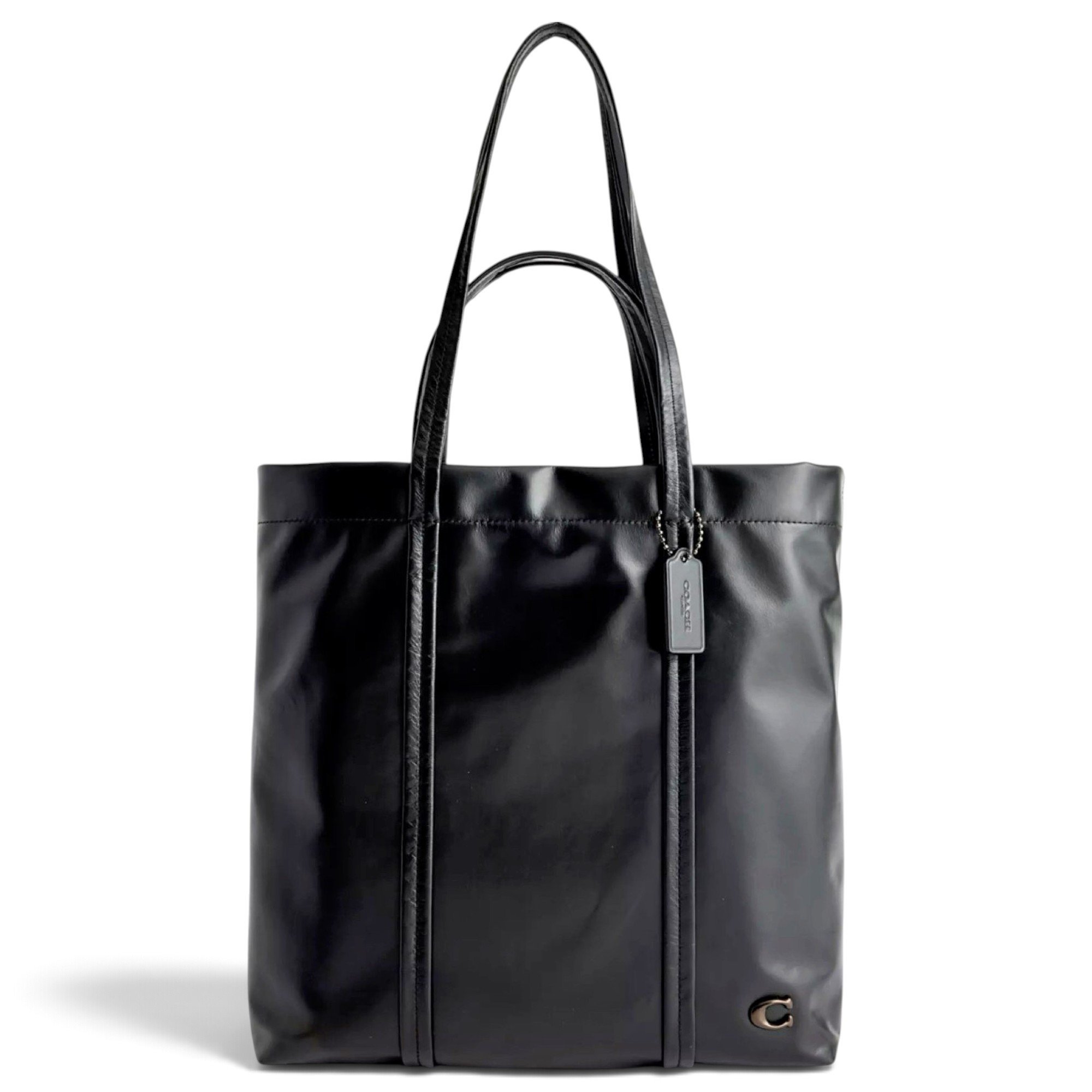 Leather tote