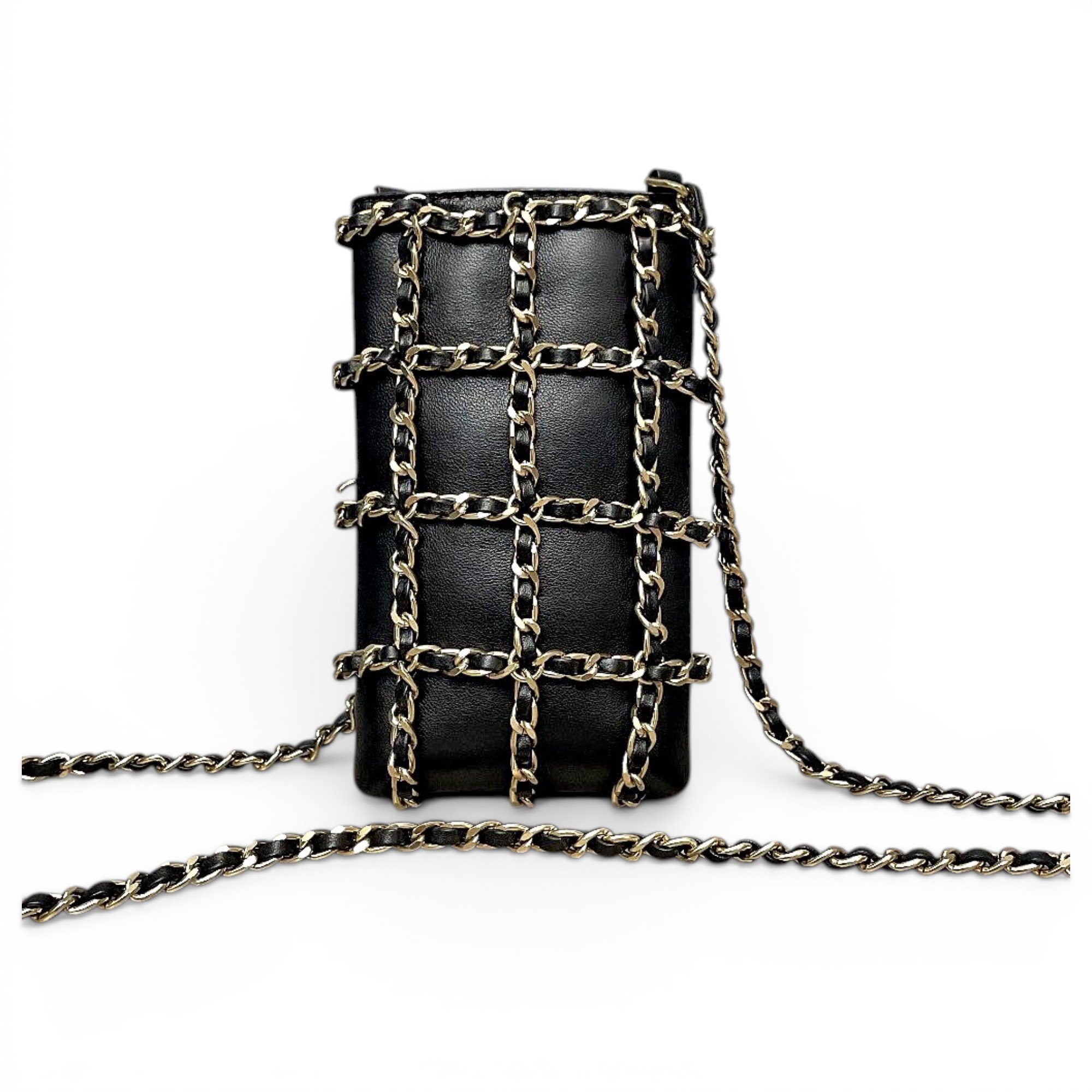 Leather crossbody bag
