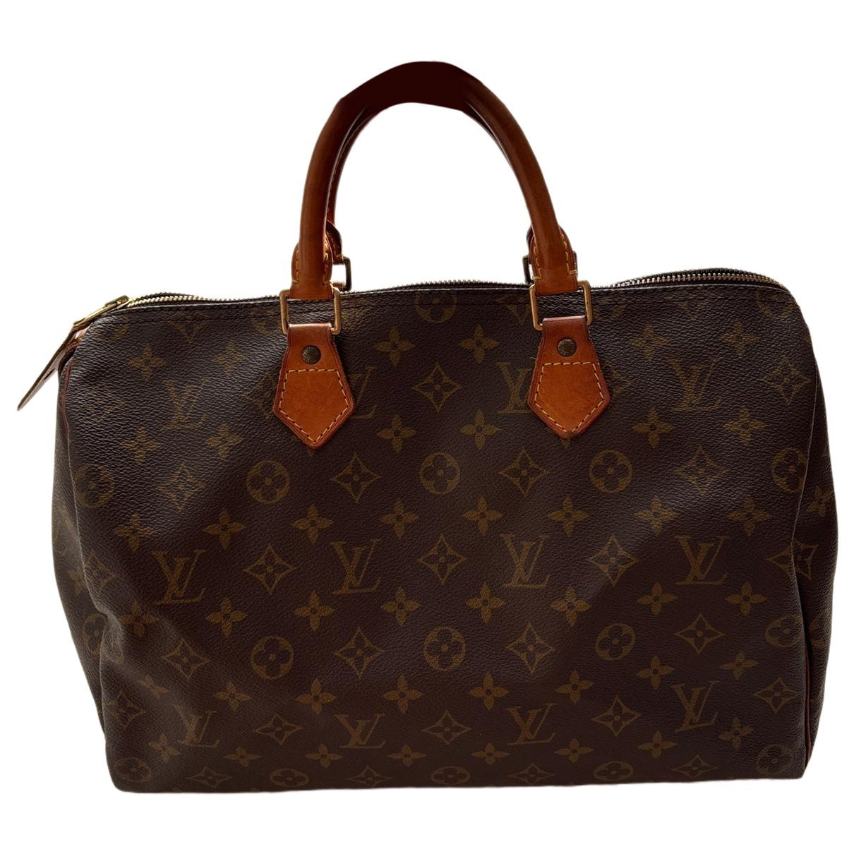 Speedy leather handbag
