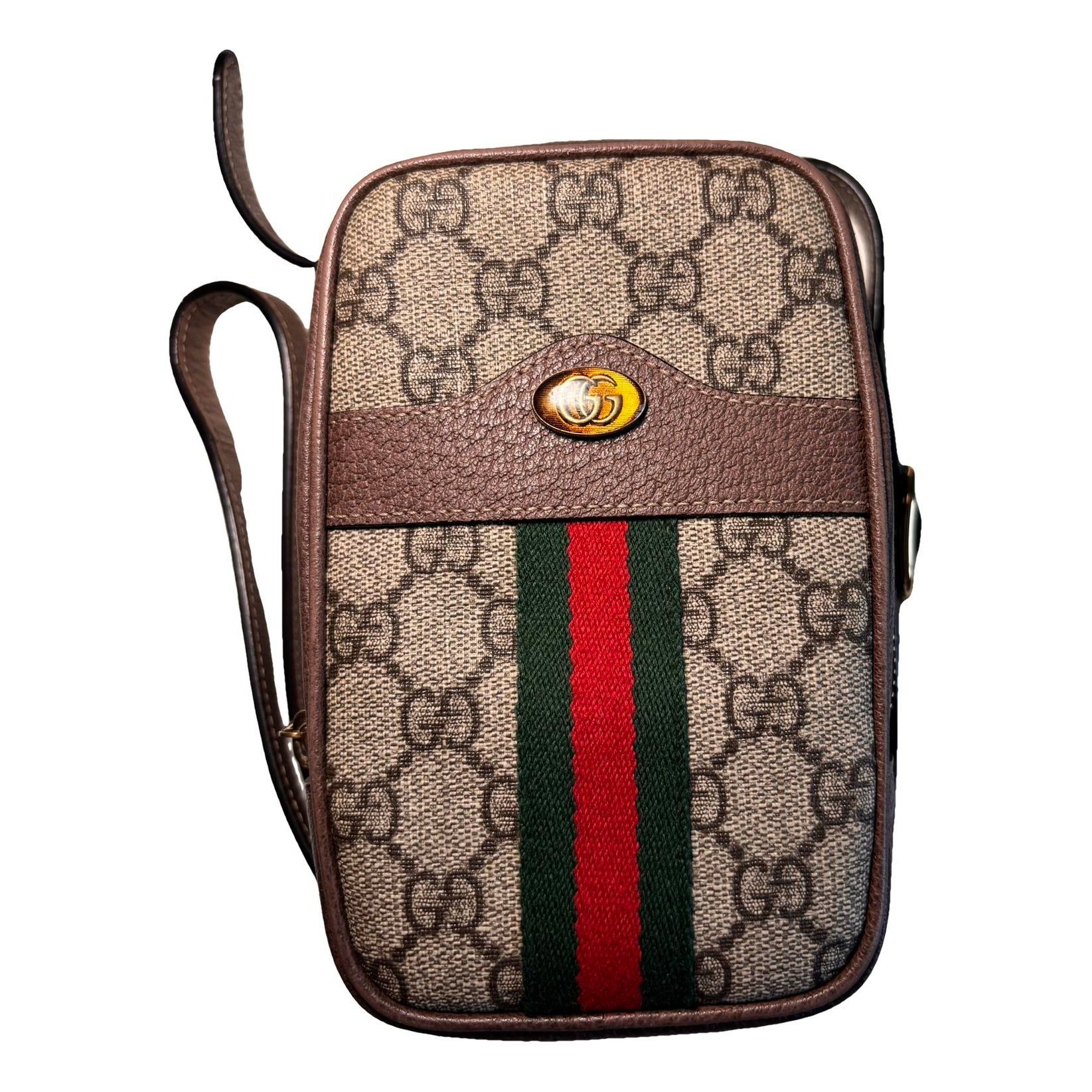 Ophidia GG Supreme leather crossbody bag