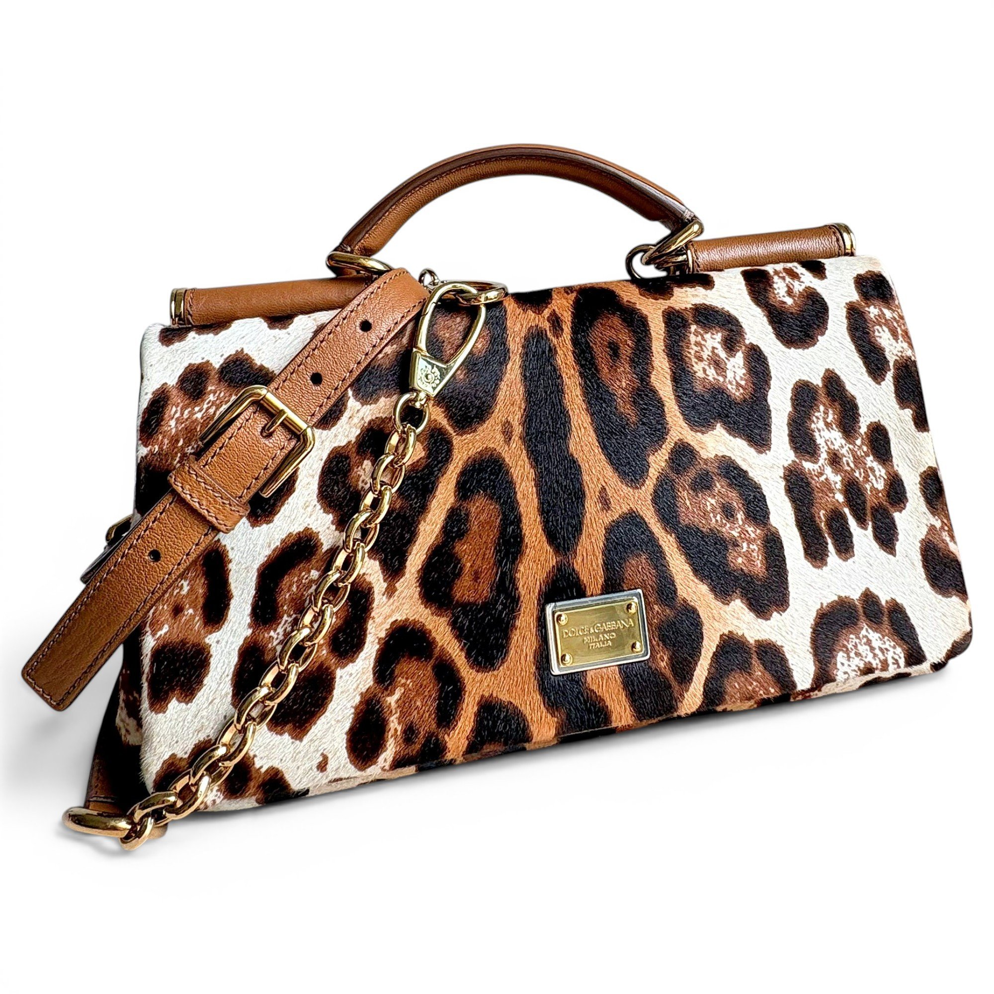 Sicily pony-style calfskin handbag