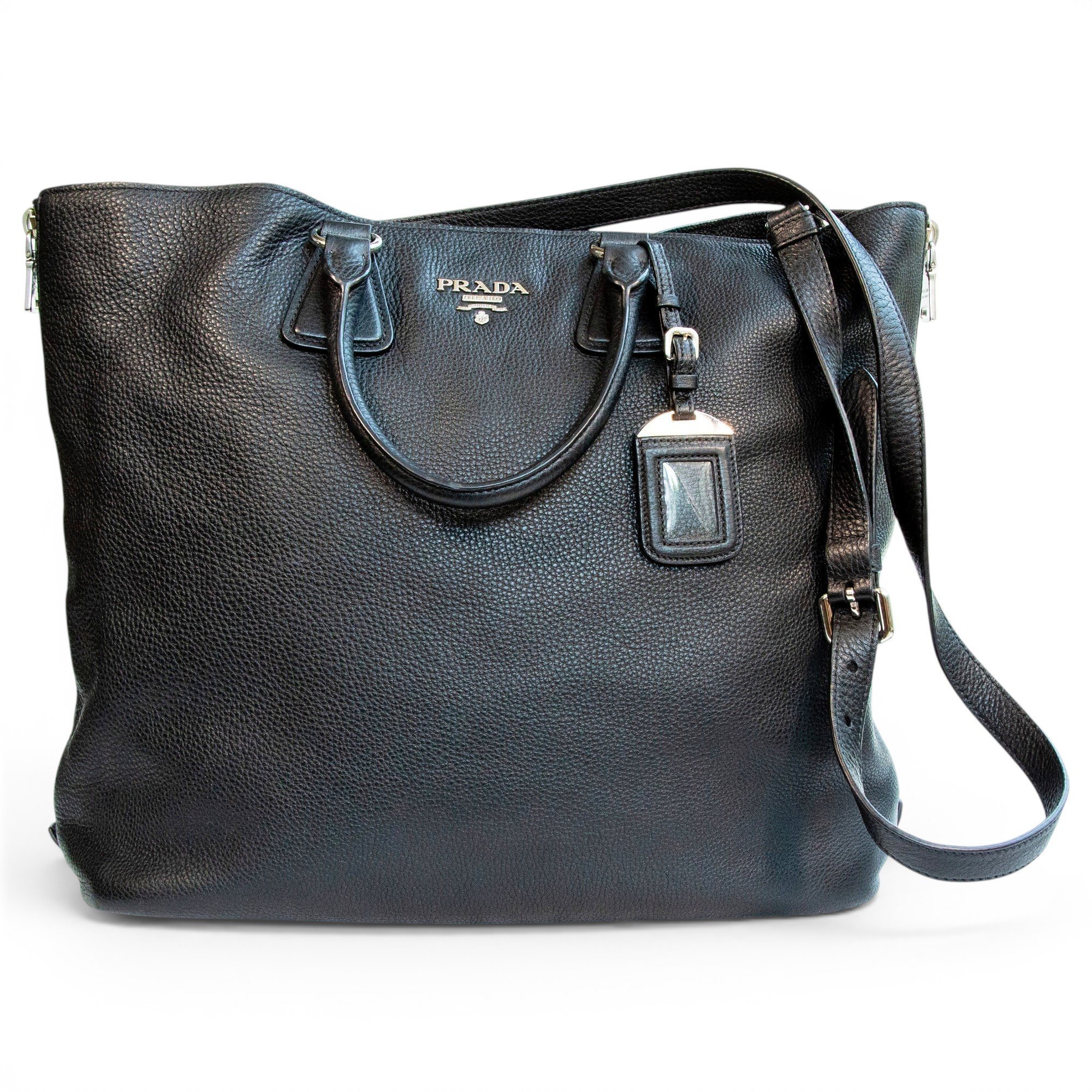 Leather crossbody bag