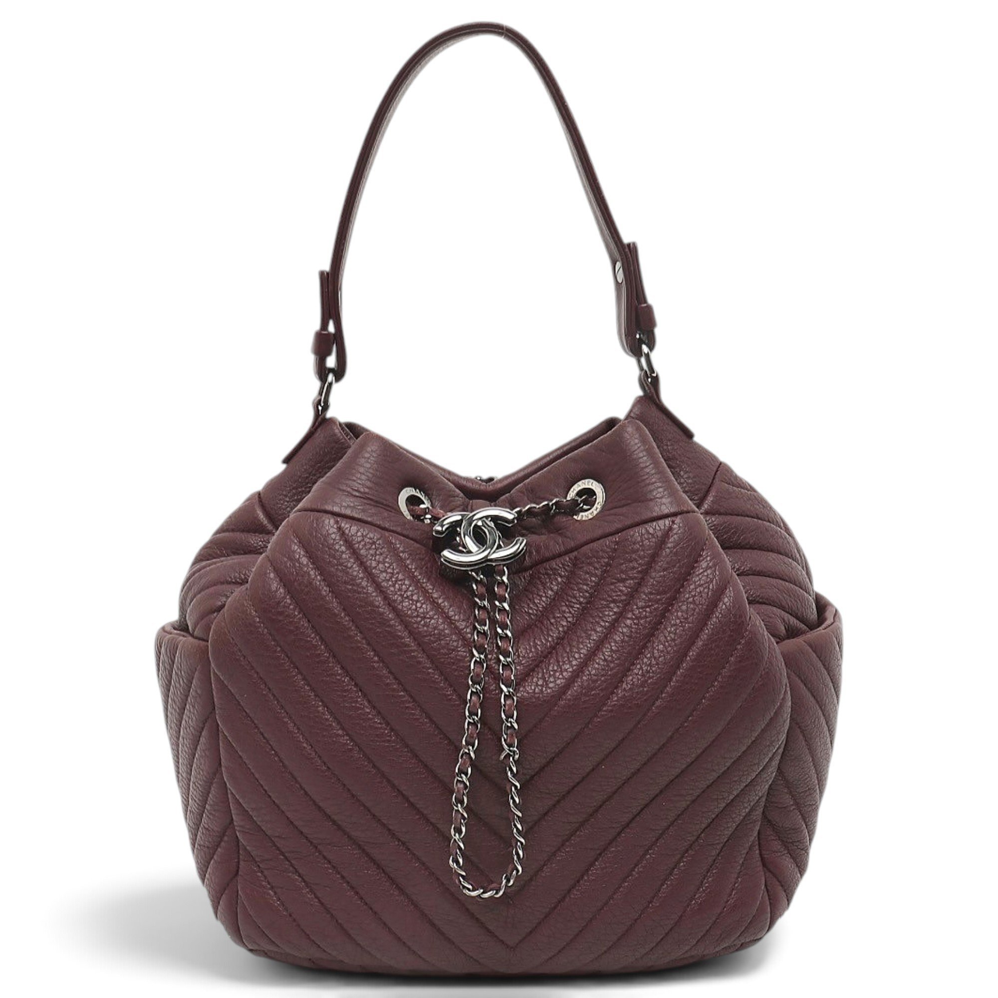 Leather handbag