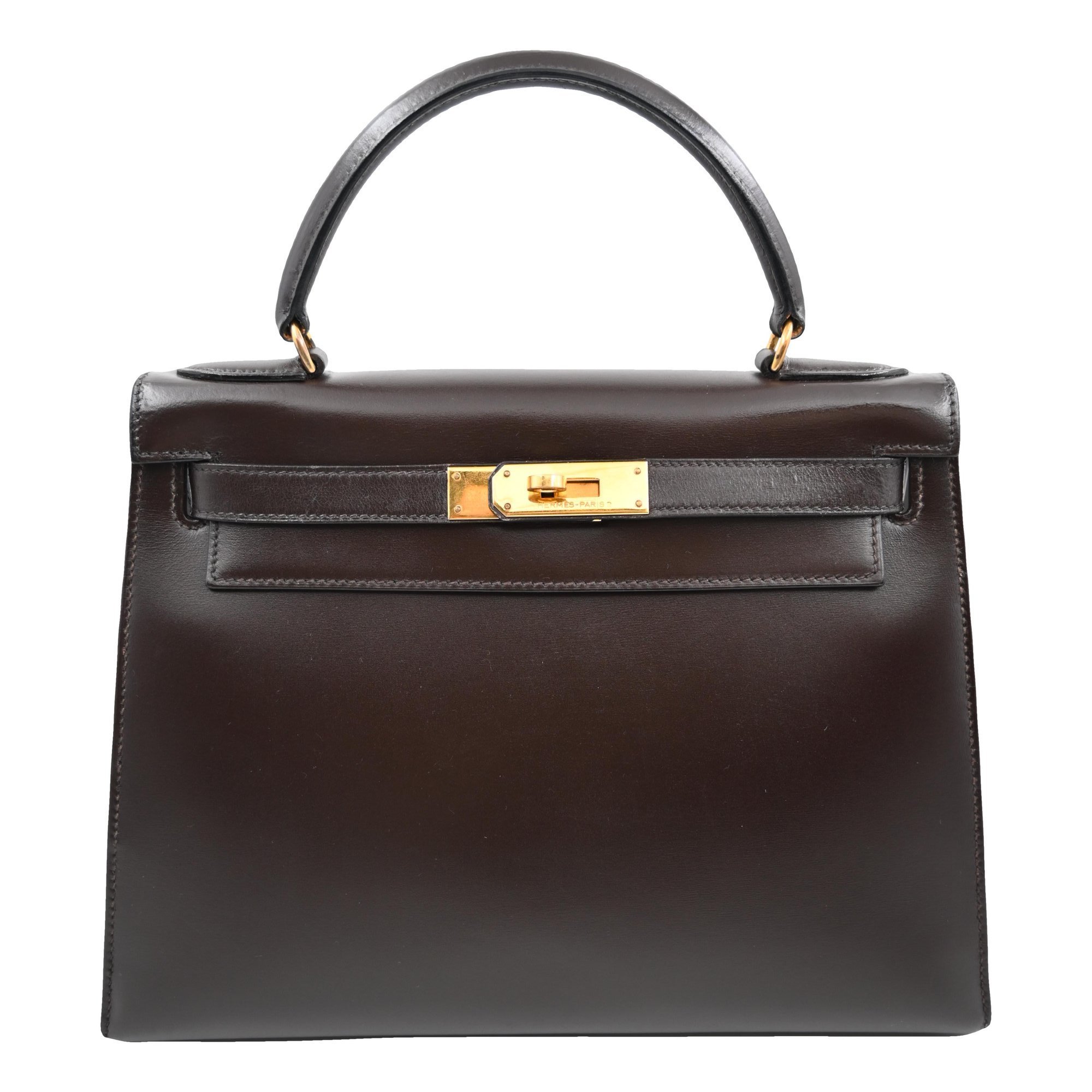 Kelly 28 leather handbag