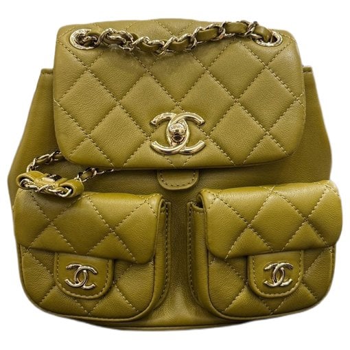 Duma leather backpack