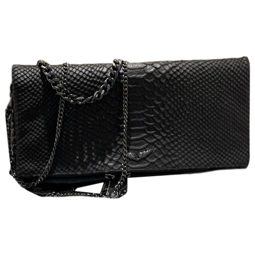 Rock leather crossbody bag