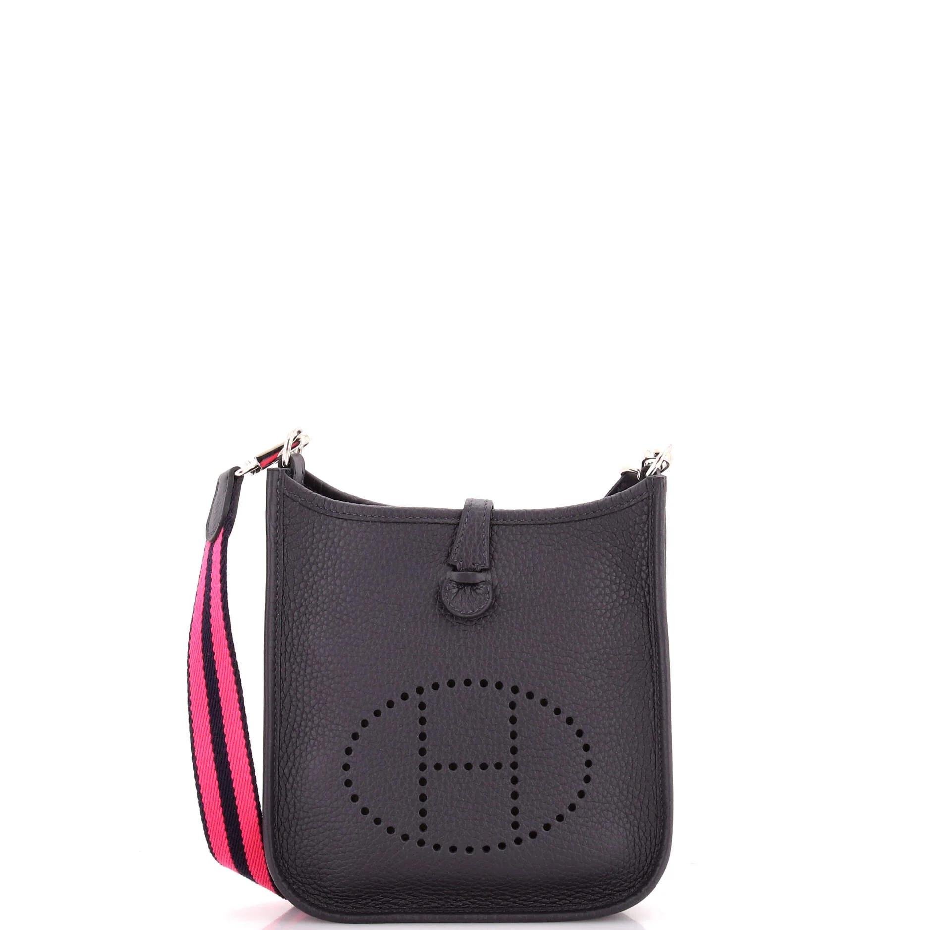 Mini Evelyne leather crossbody bag