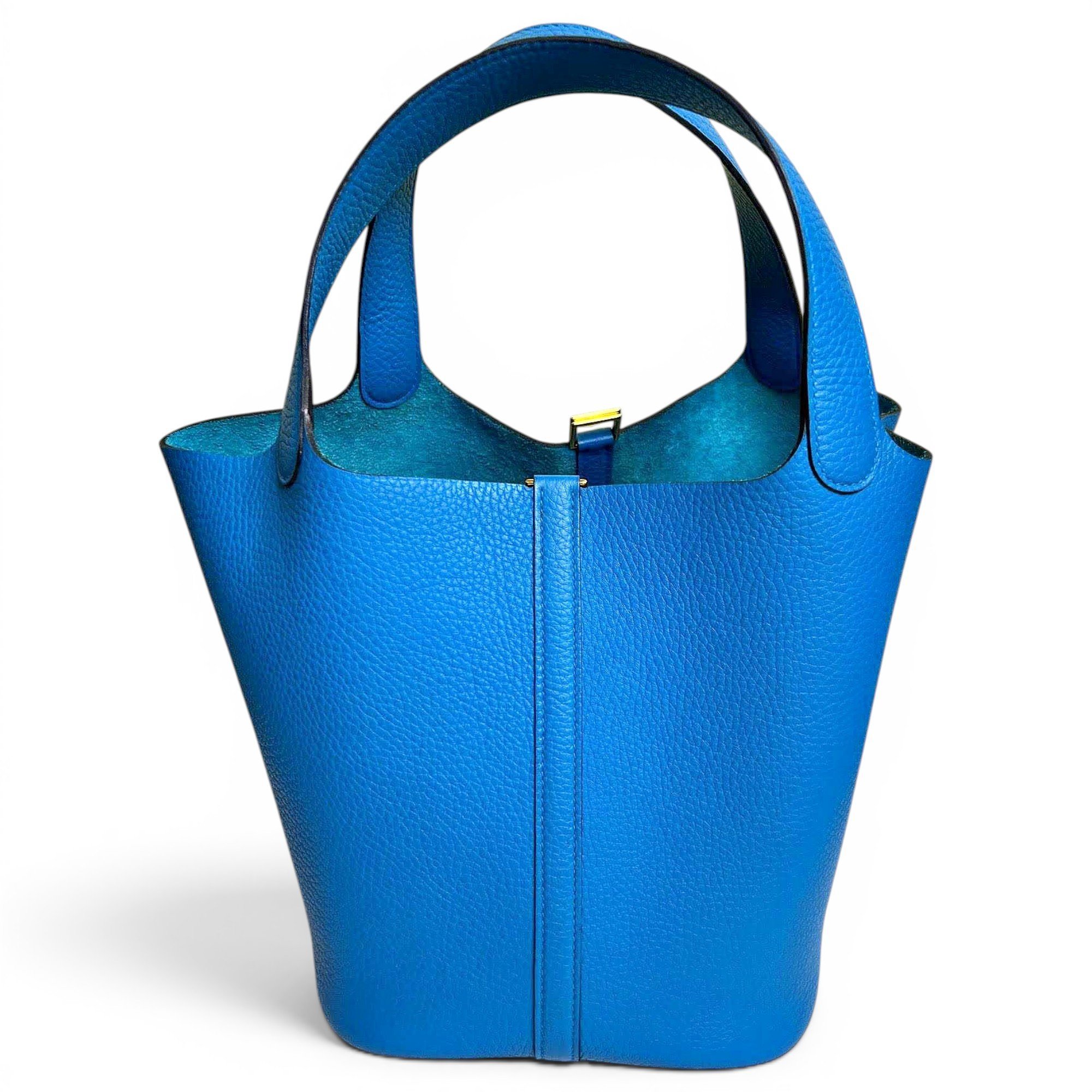 Picotin leather handbag
