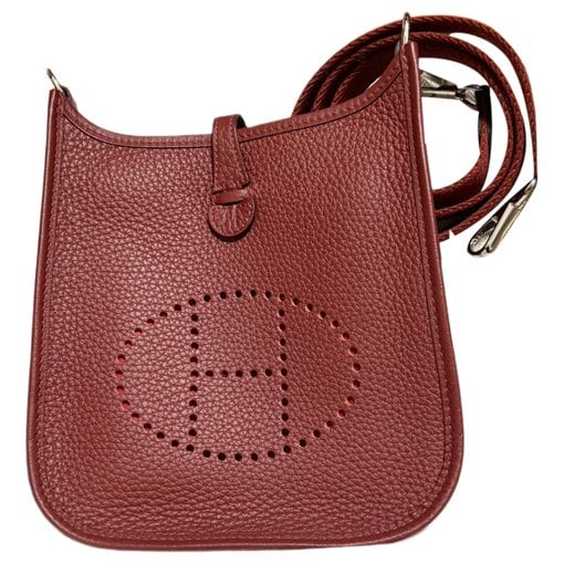 Mini Evelyne leather handbag