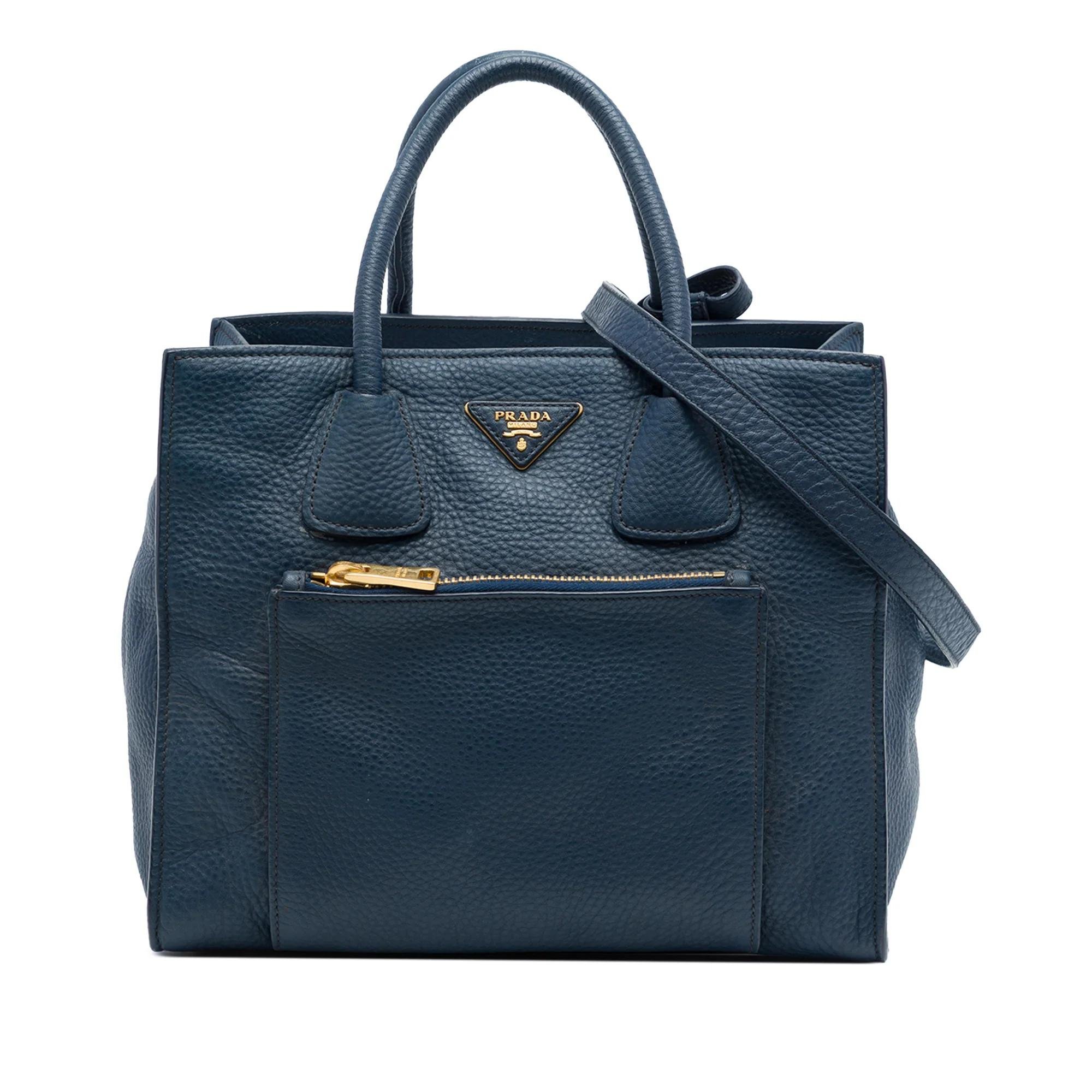 Prada Pocket pony-style calfskin handbag