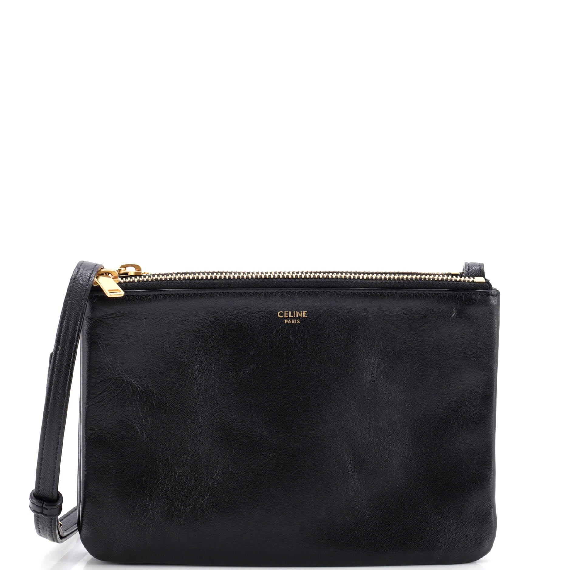 Trio Crossbody Bag Leather Small