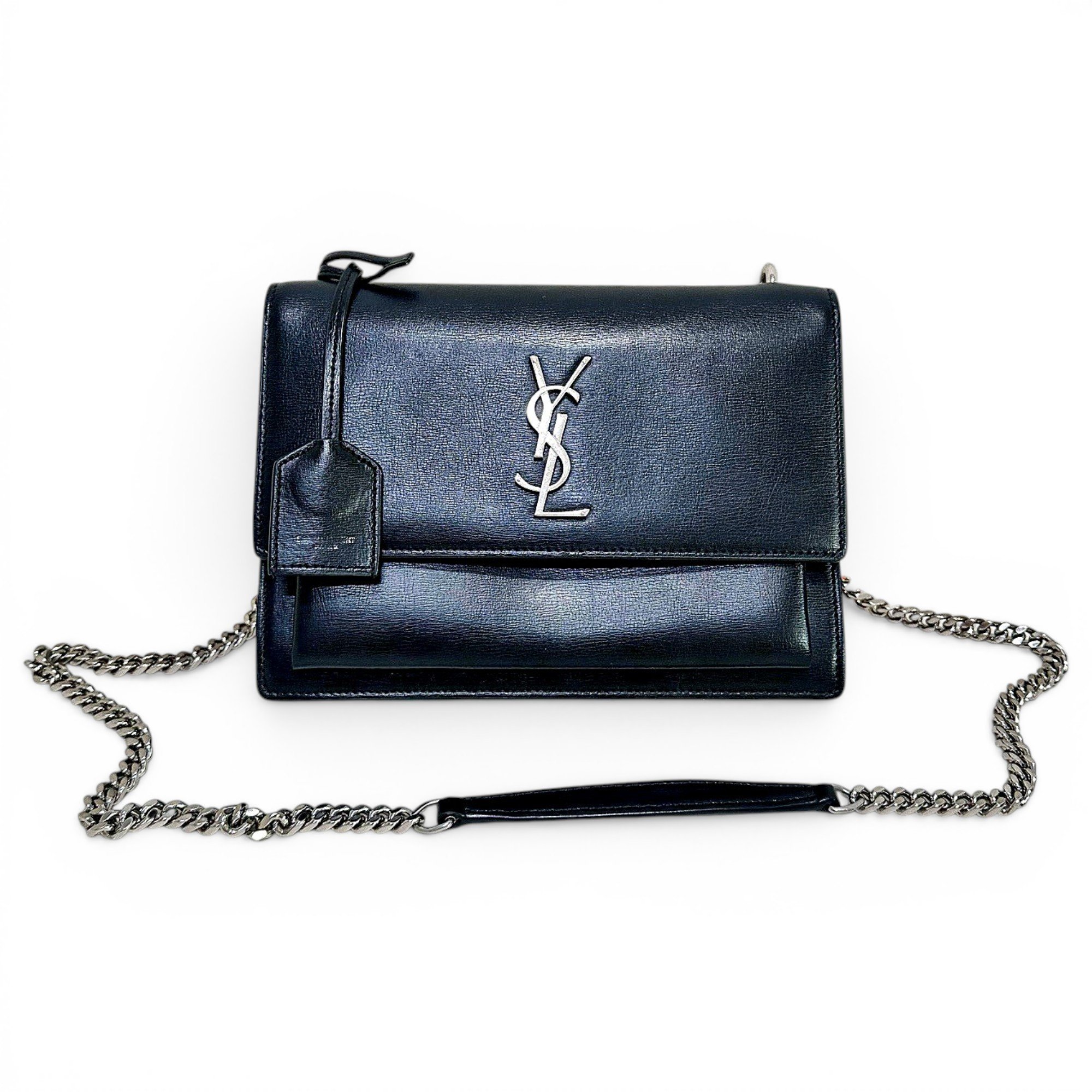 Sunset leather handbag