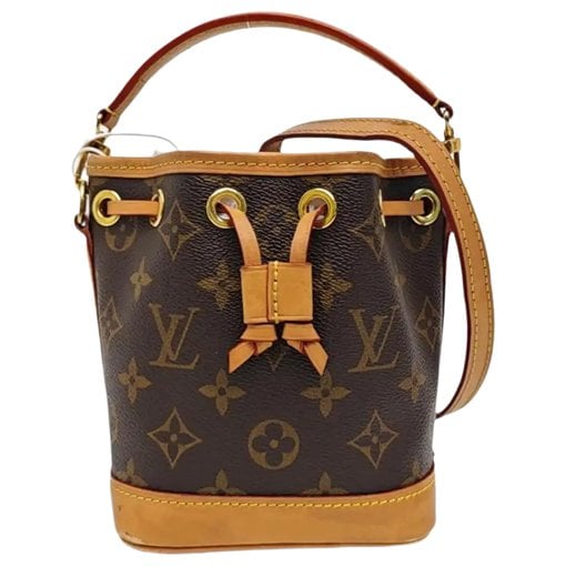 Nano Noé leather handbag