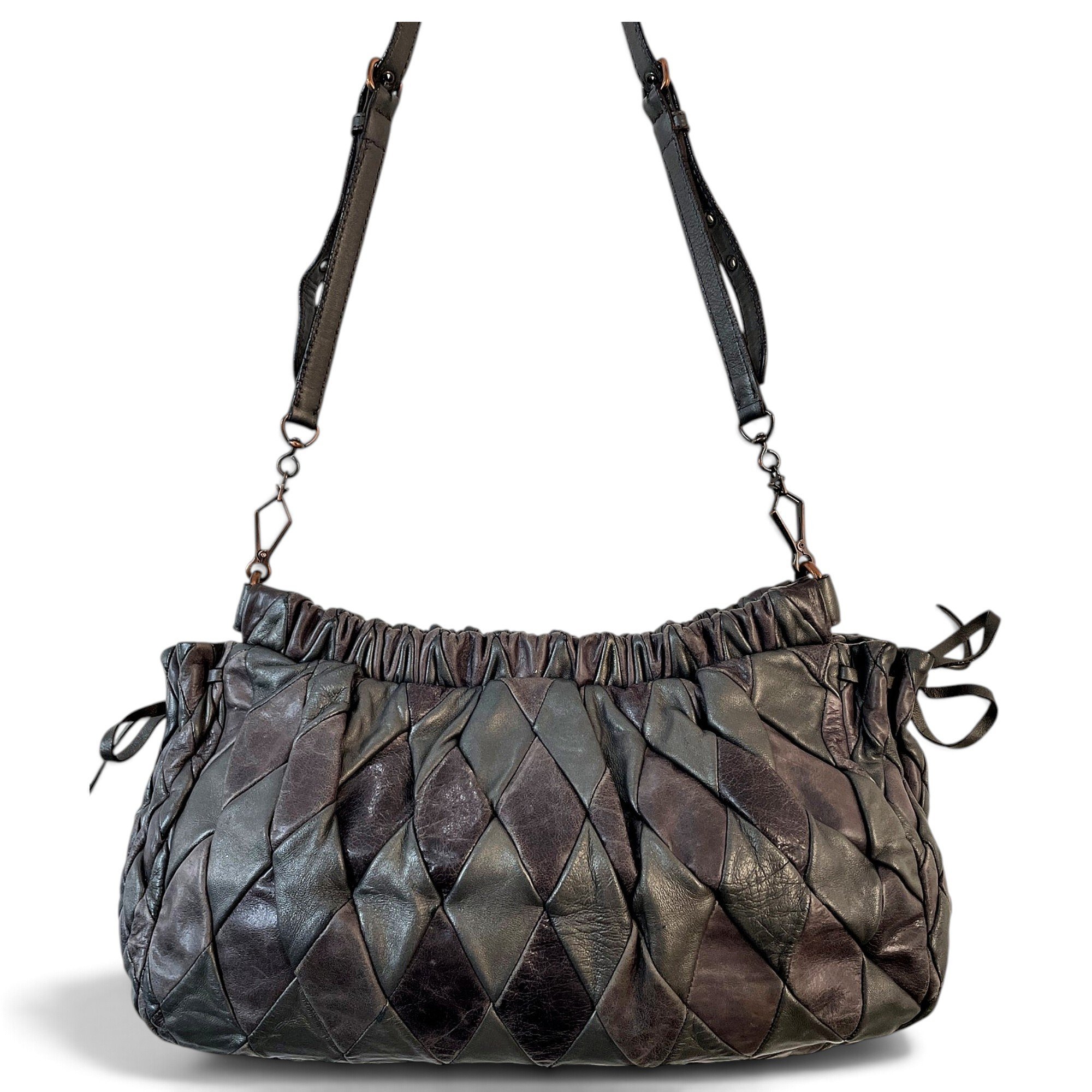 Leather crossbody bag