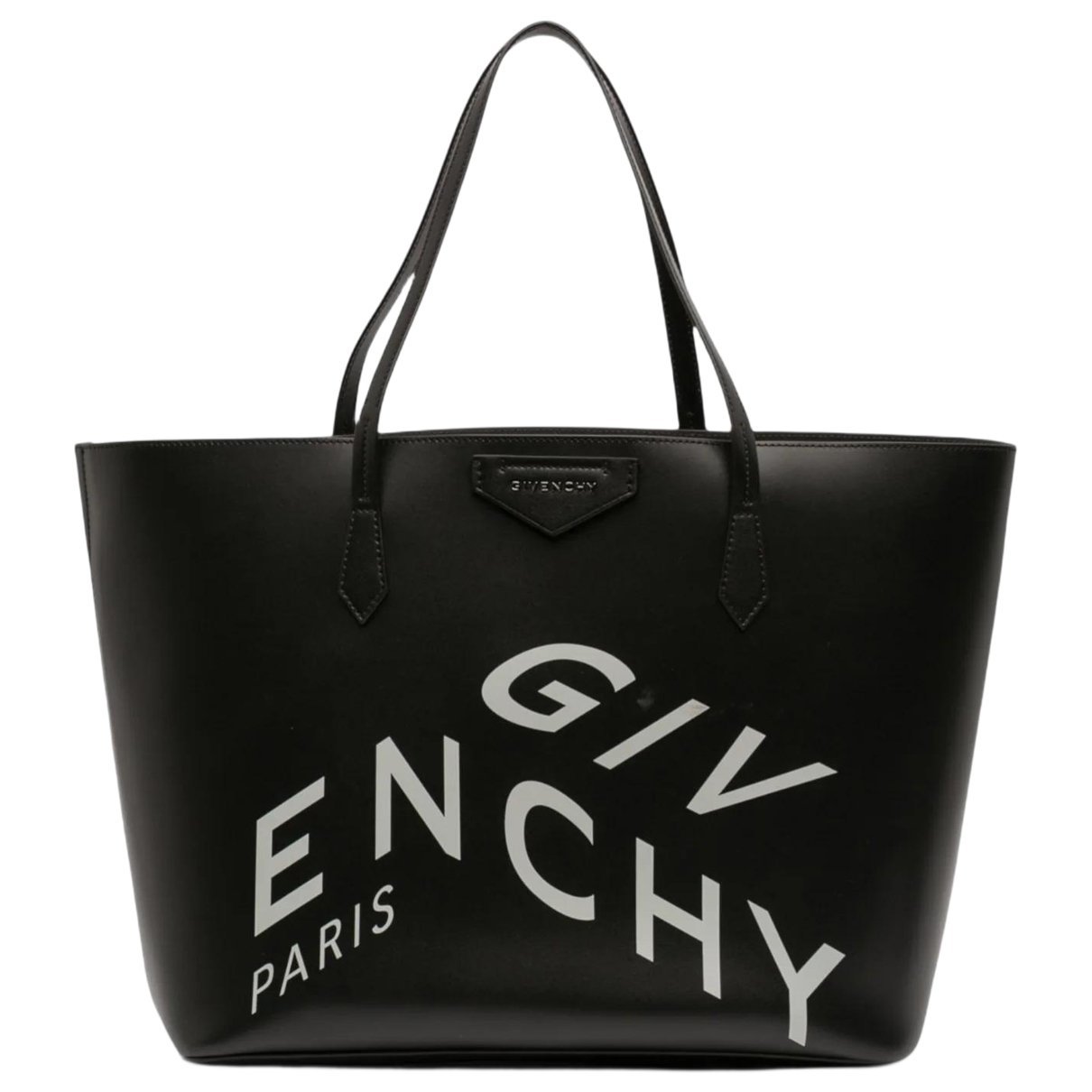 G Tote leather bag