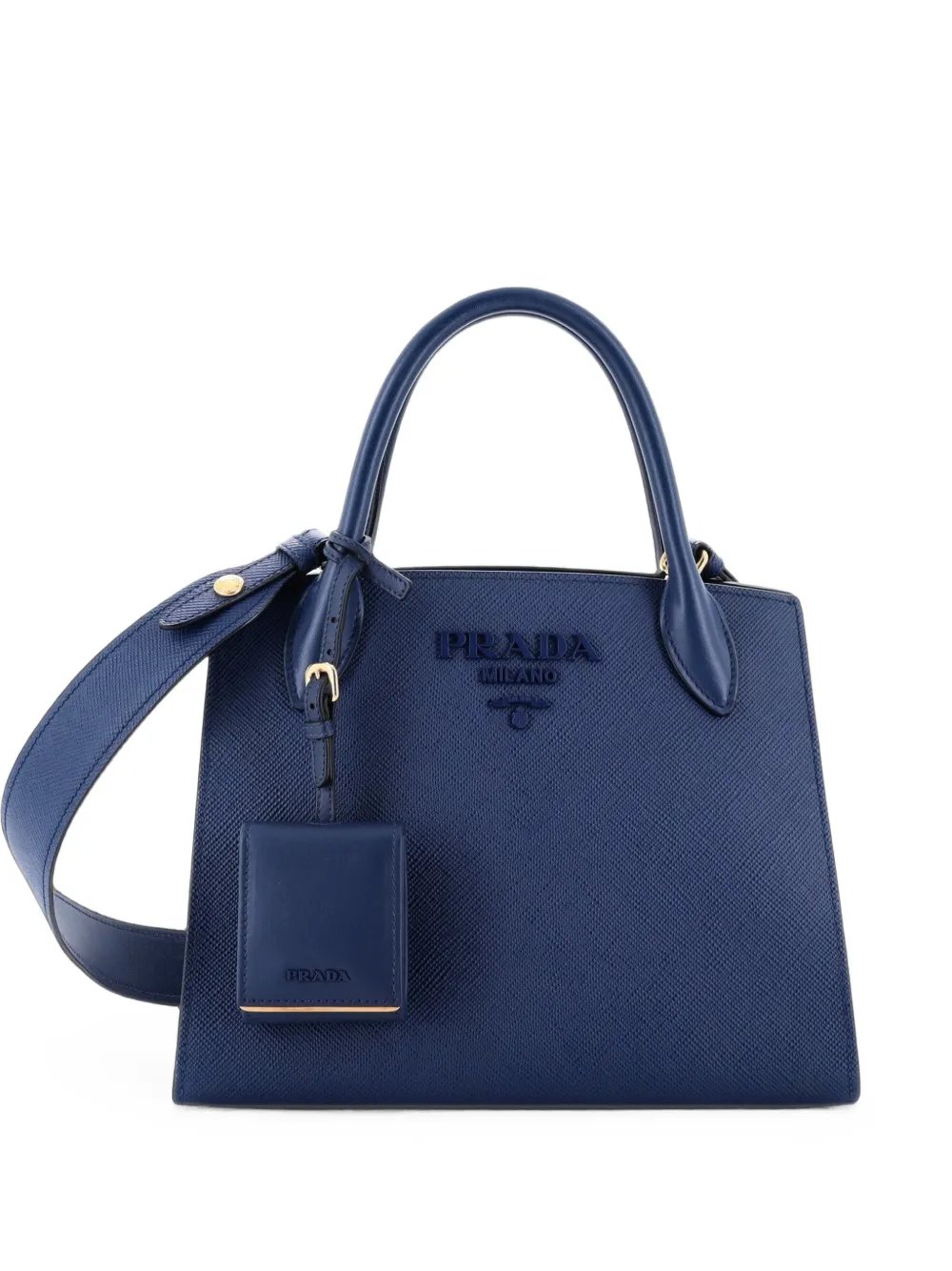 Monochrome Saffiano with City Calf Small tote bag