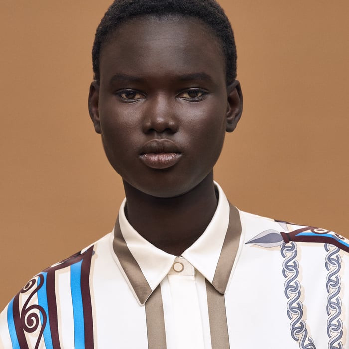 Blanc Céramique "l'Enseigne Du Sellier" Shirt