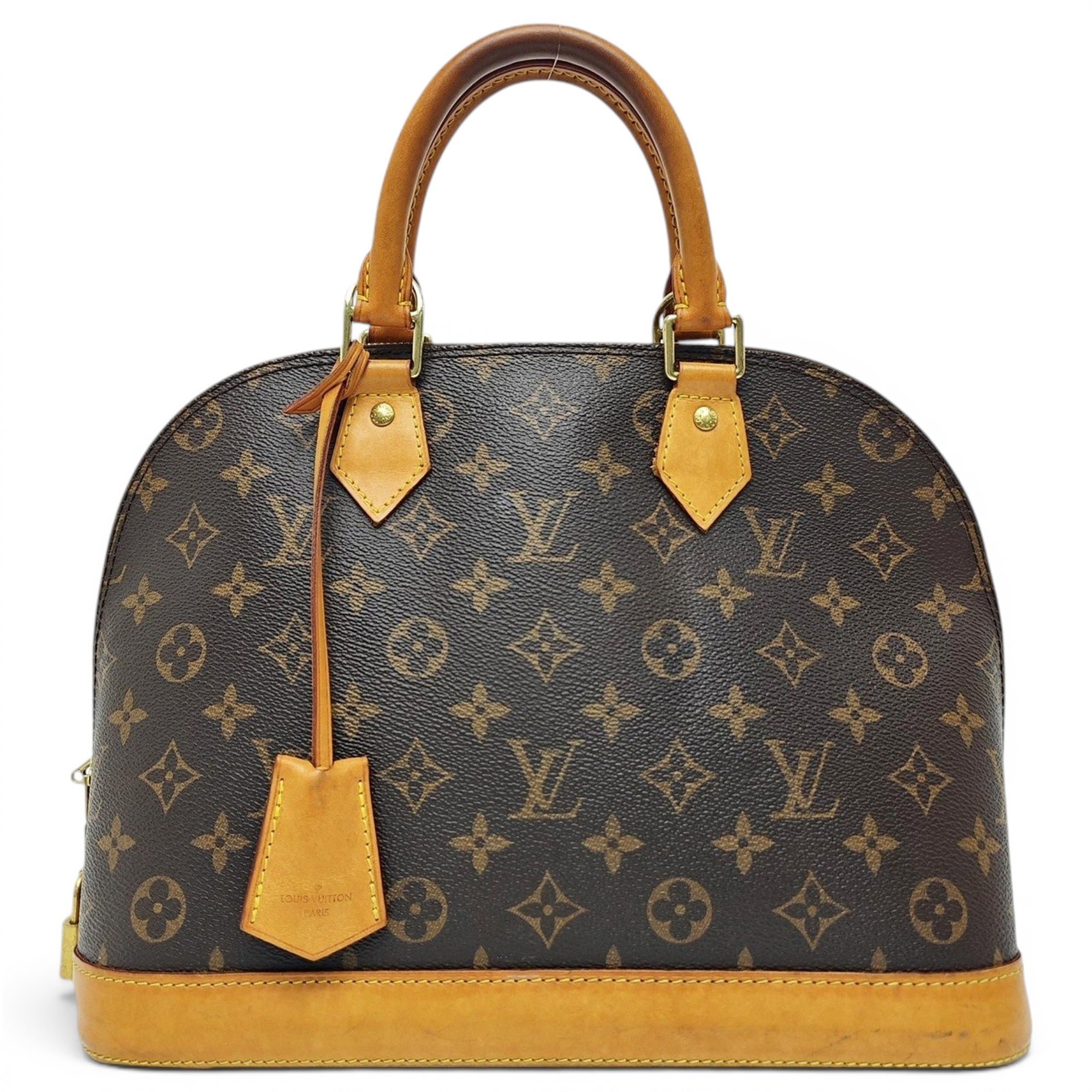 Alma leather handbag