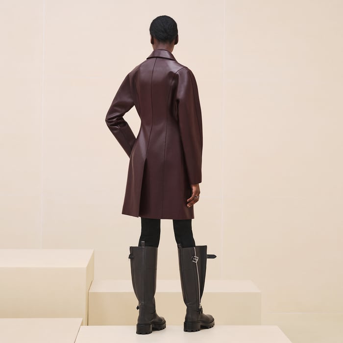 Rouge Sellier Fitted Coat