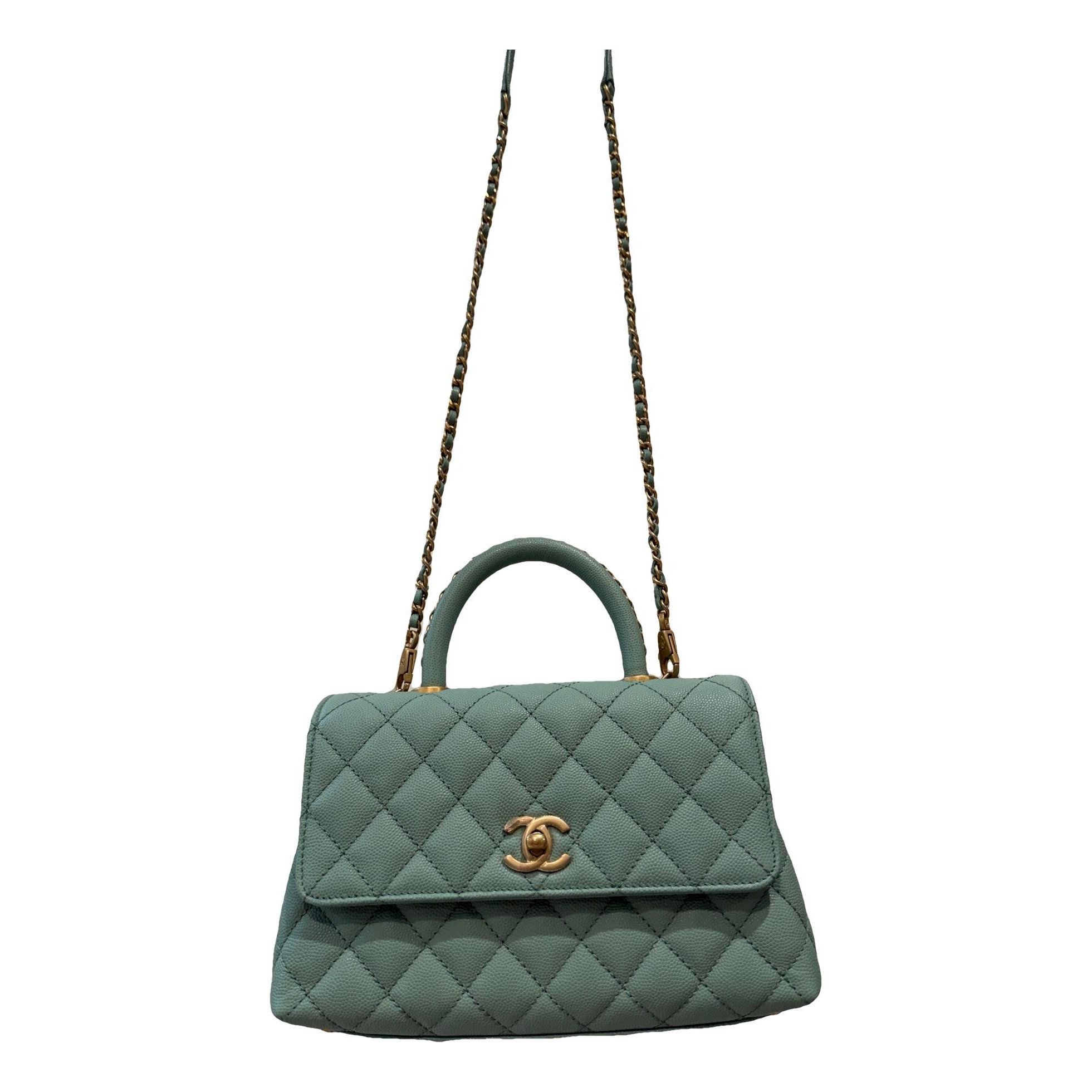 Coco Handle leather handbag