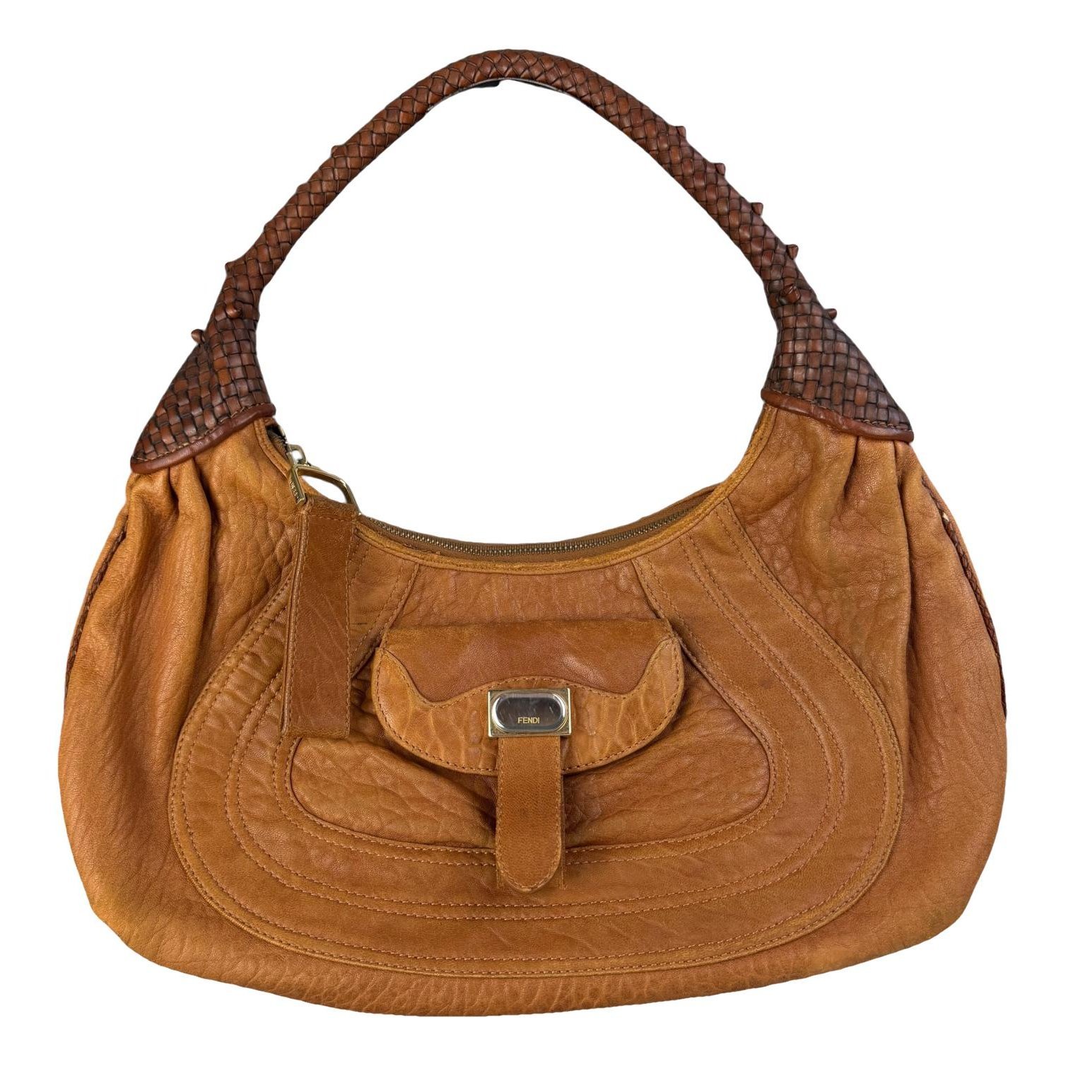 Spy leather handbag