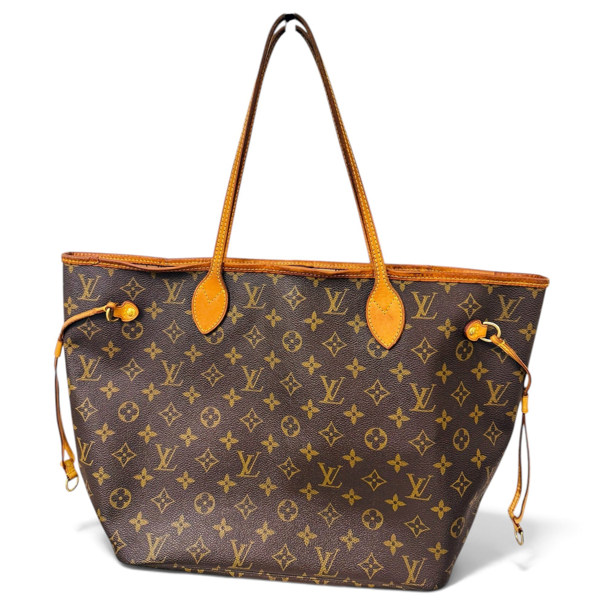 Neverfull leather tote