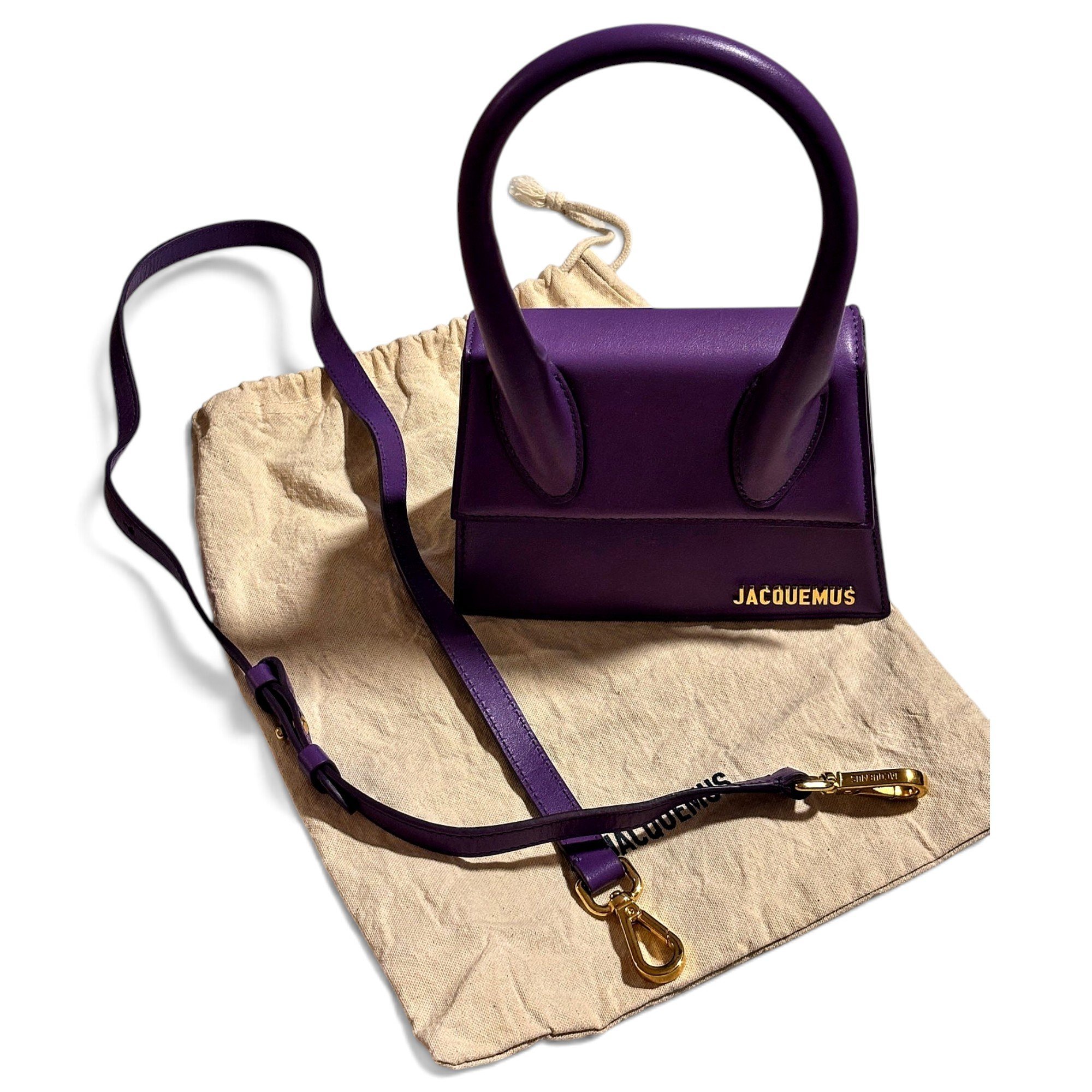 Le Chiquito Moyen leather handbag