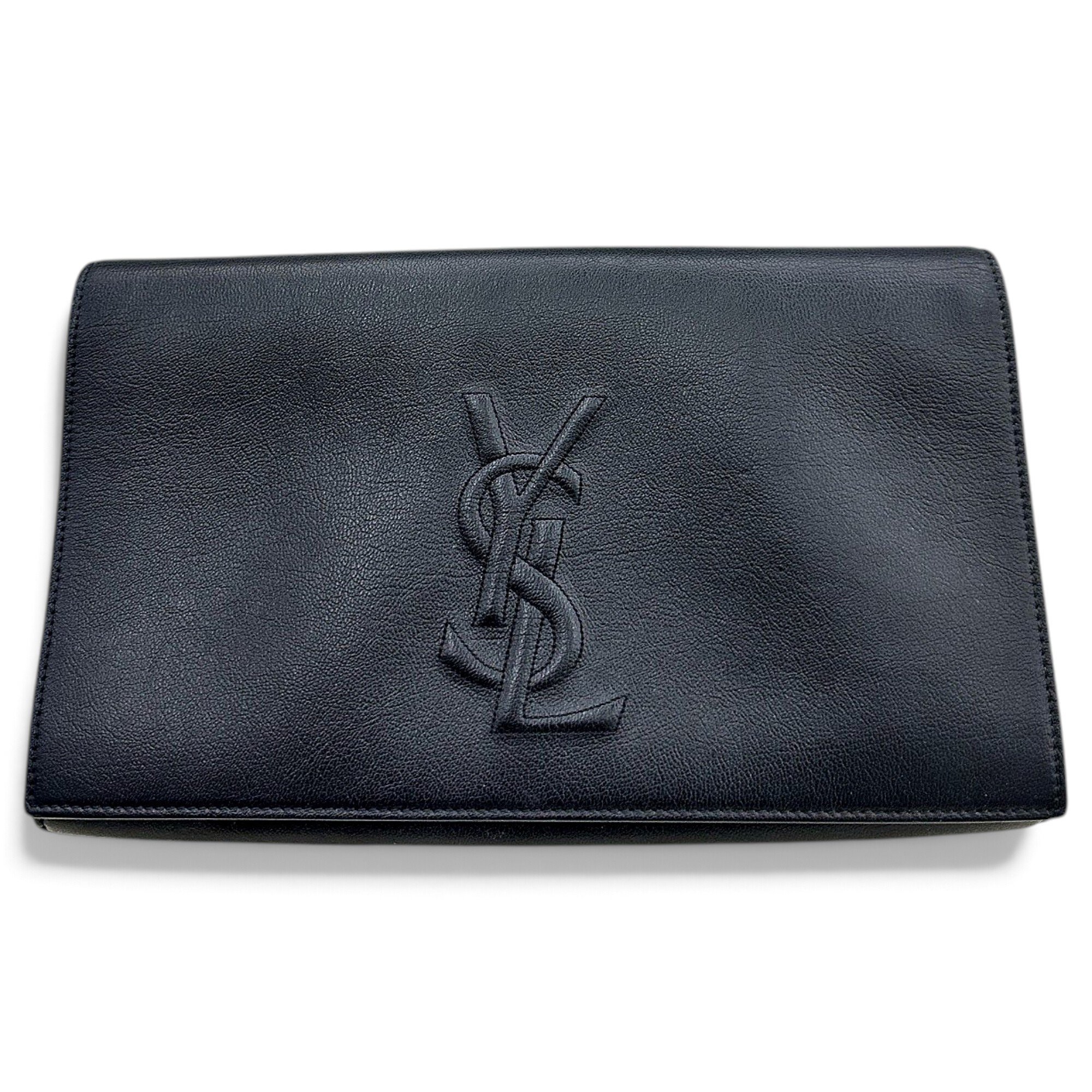 Cassandre leather clutch bag