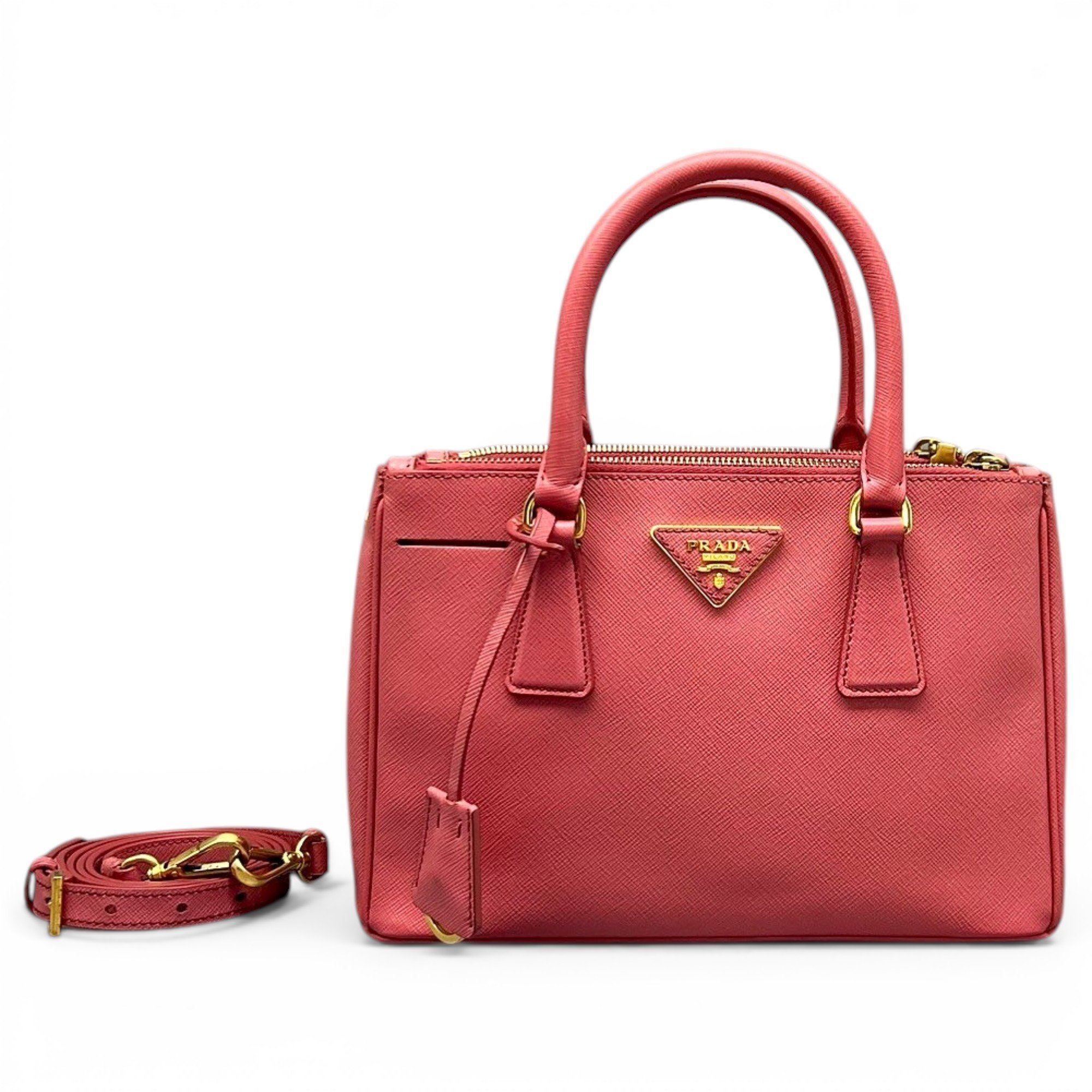 Galleria leather handbag