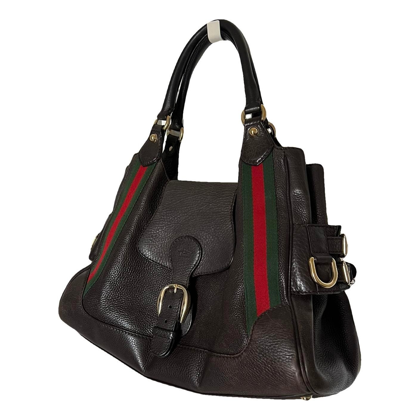 Leather handbag