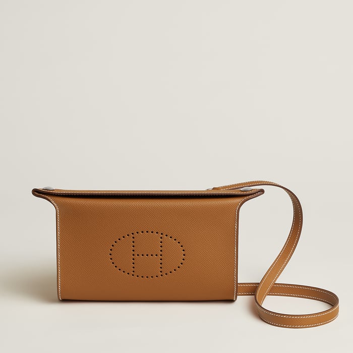 Gold Hermès Videpoches Bag