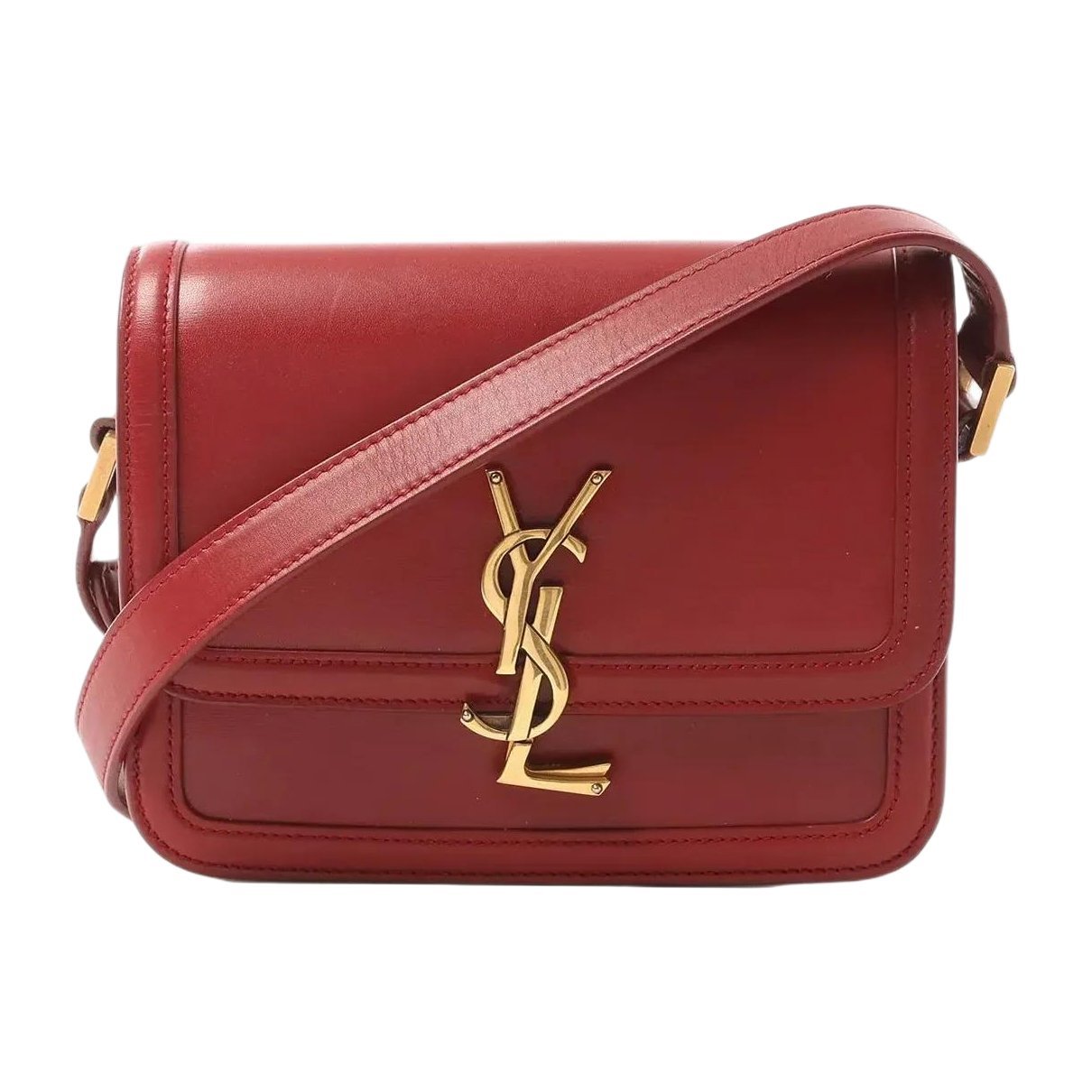 Solférino leather crossbody bag