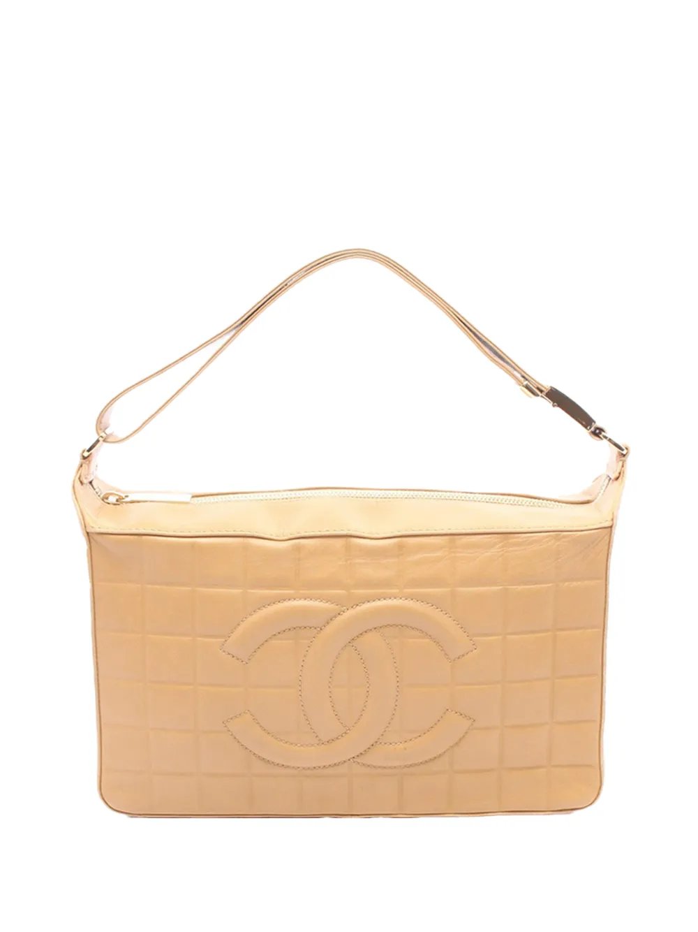 2003-2004 Medium Lambskin Chocolate Bar shoulder bag