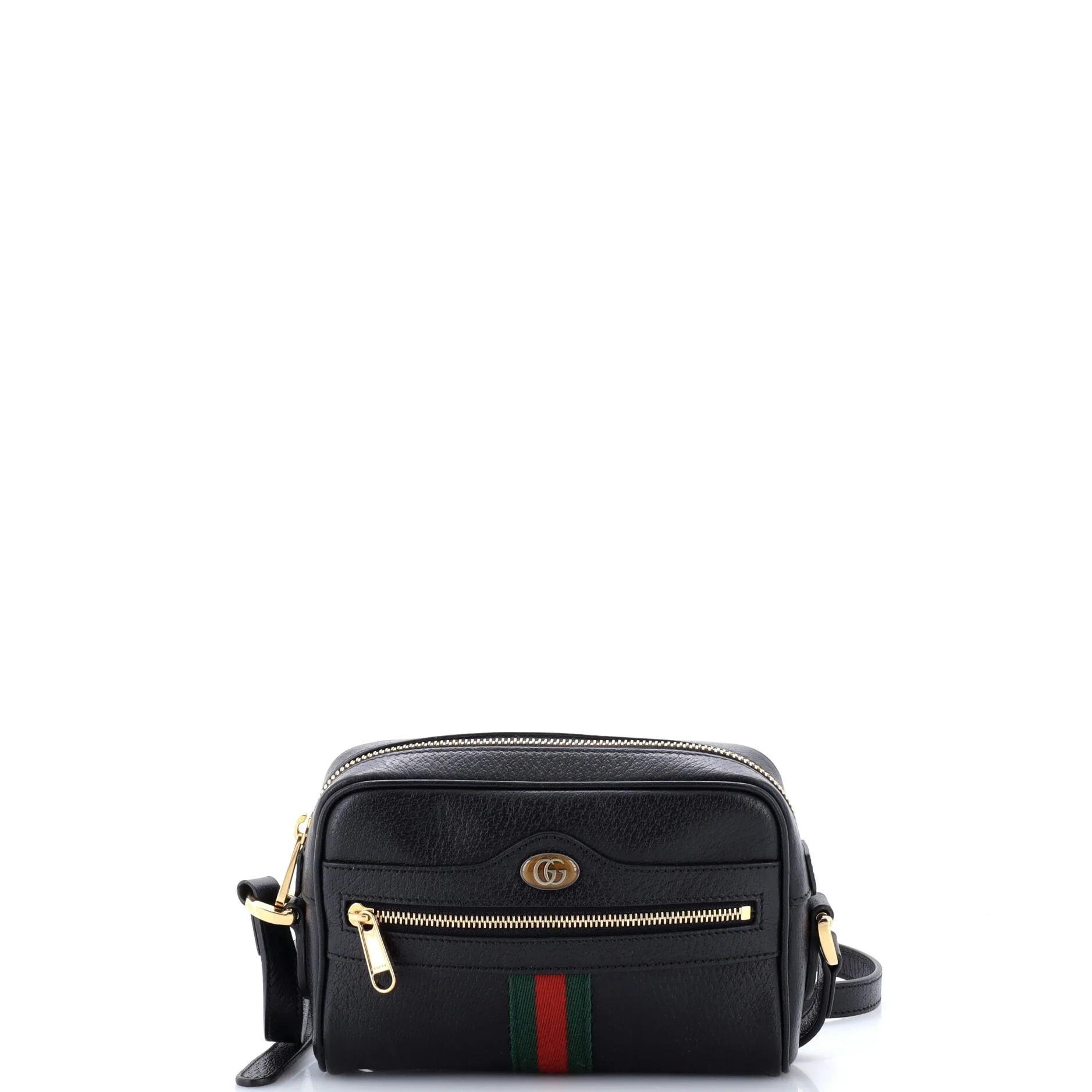 Leather crossbody bag