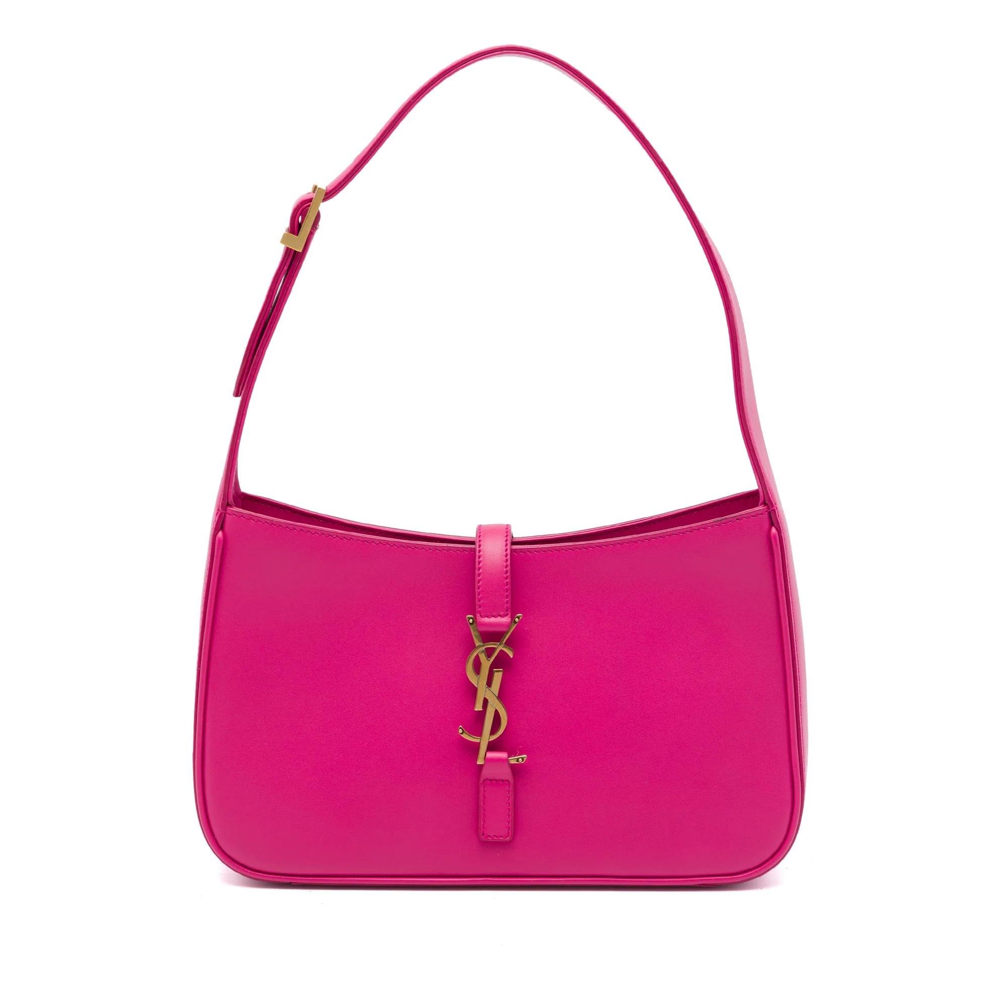 Le 5 à 7 pony-style calfskin handbag