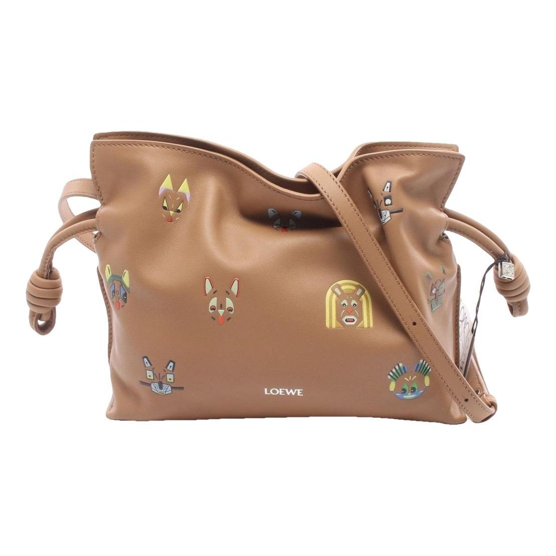 Flamenco leather handbag