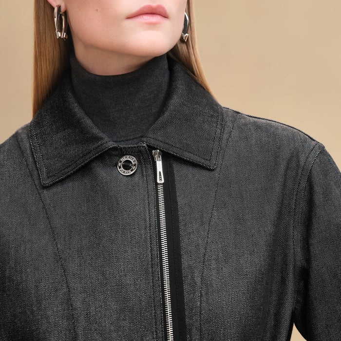 Gris Carbone Modular Car Coat