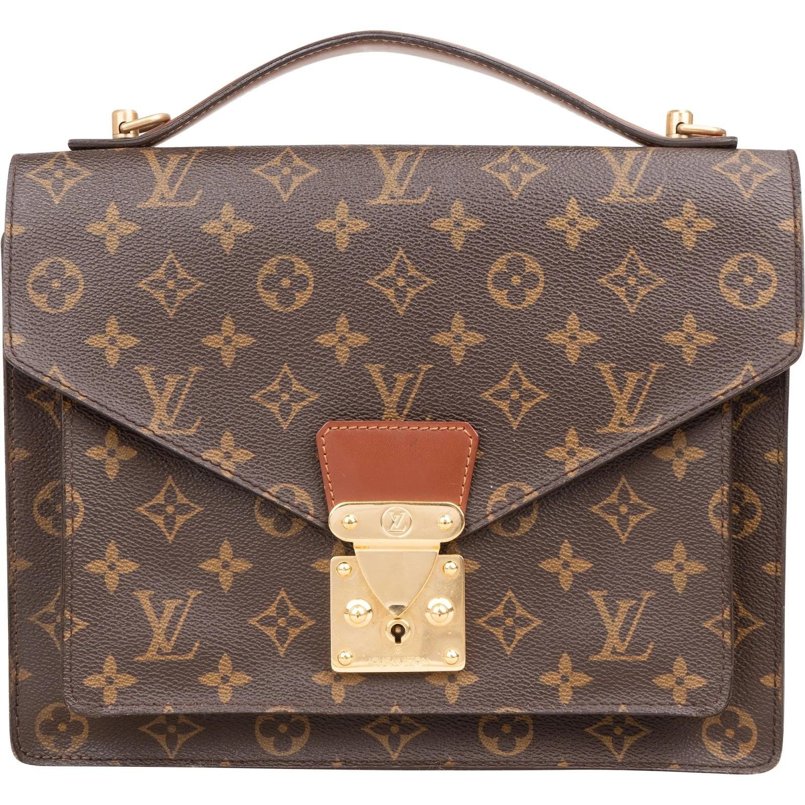 Louis Vuitton Monceau leather handbag
