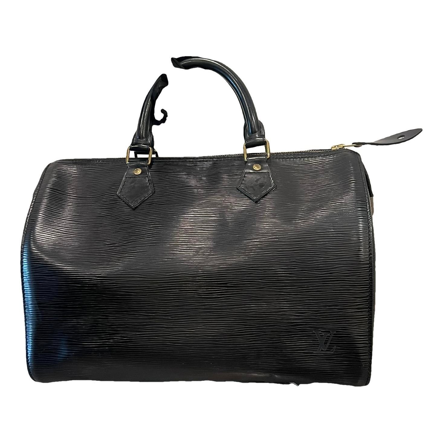 Speedy leather handbag