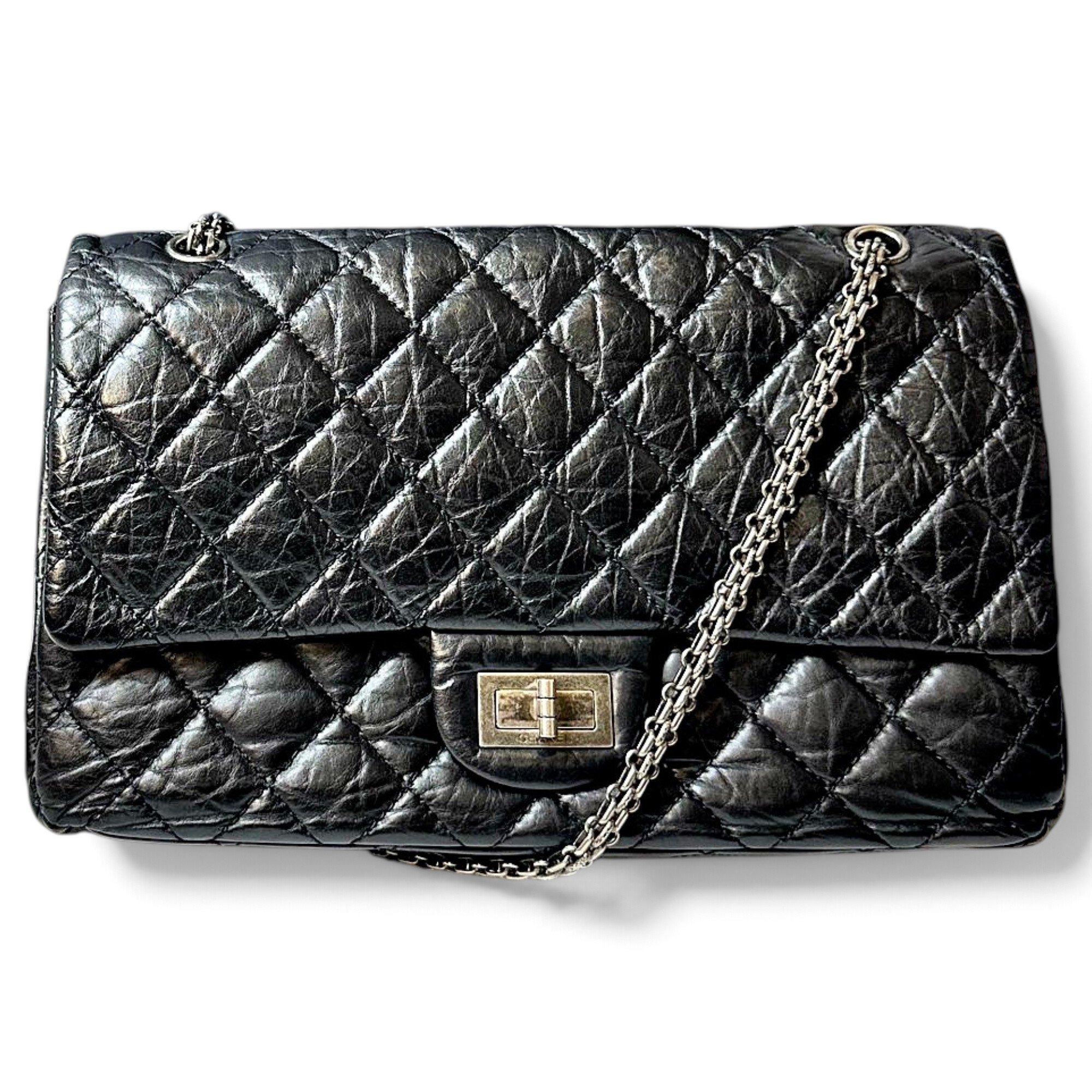 2.55 leather handbag