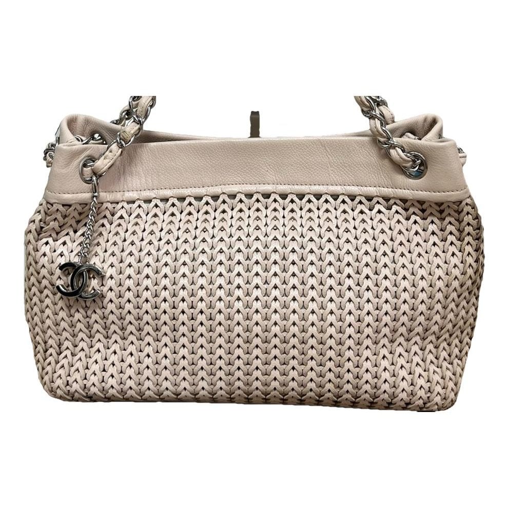 Leather tote