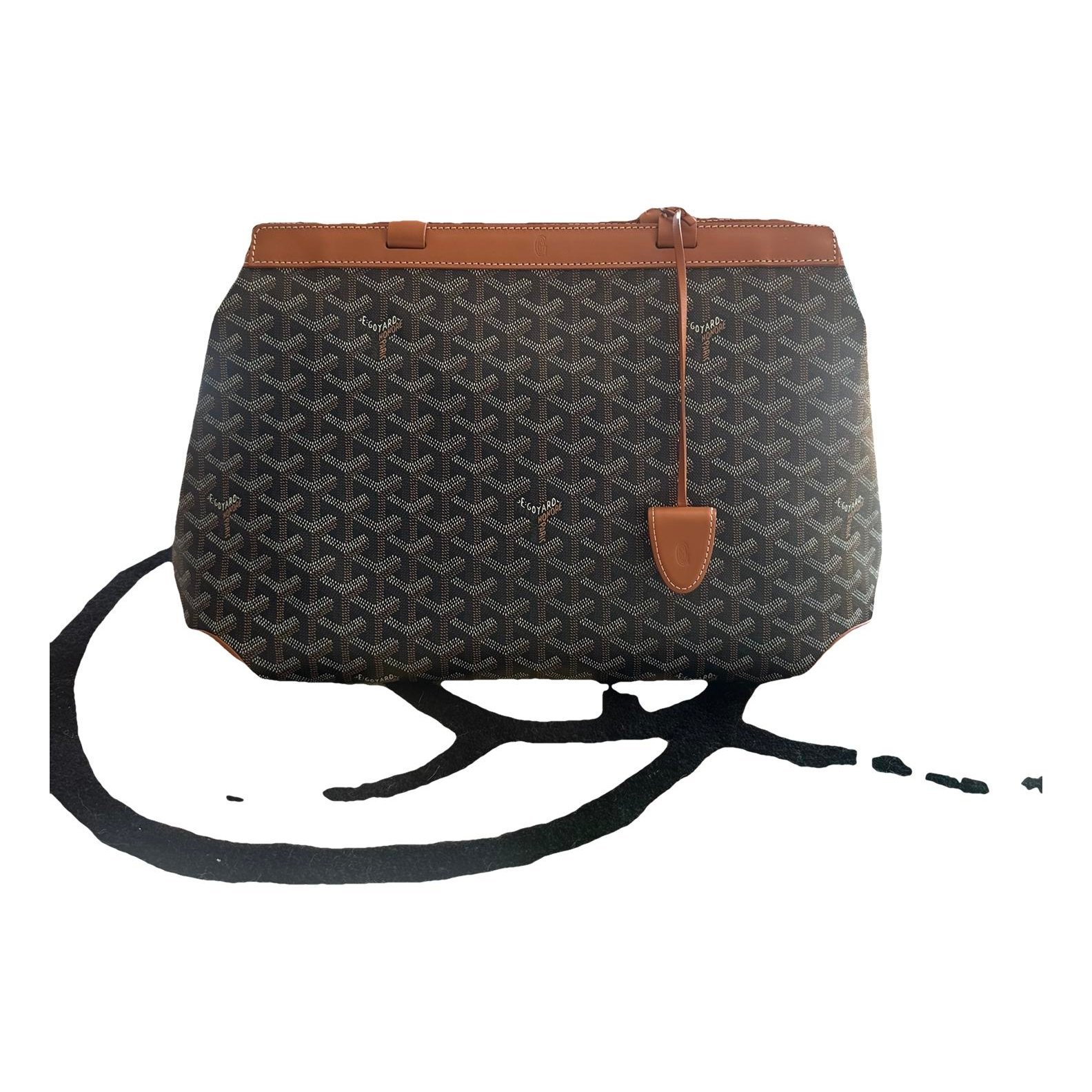 Goyard Bellechasse leather tote